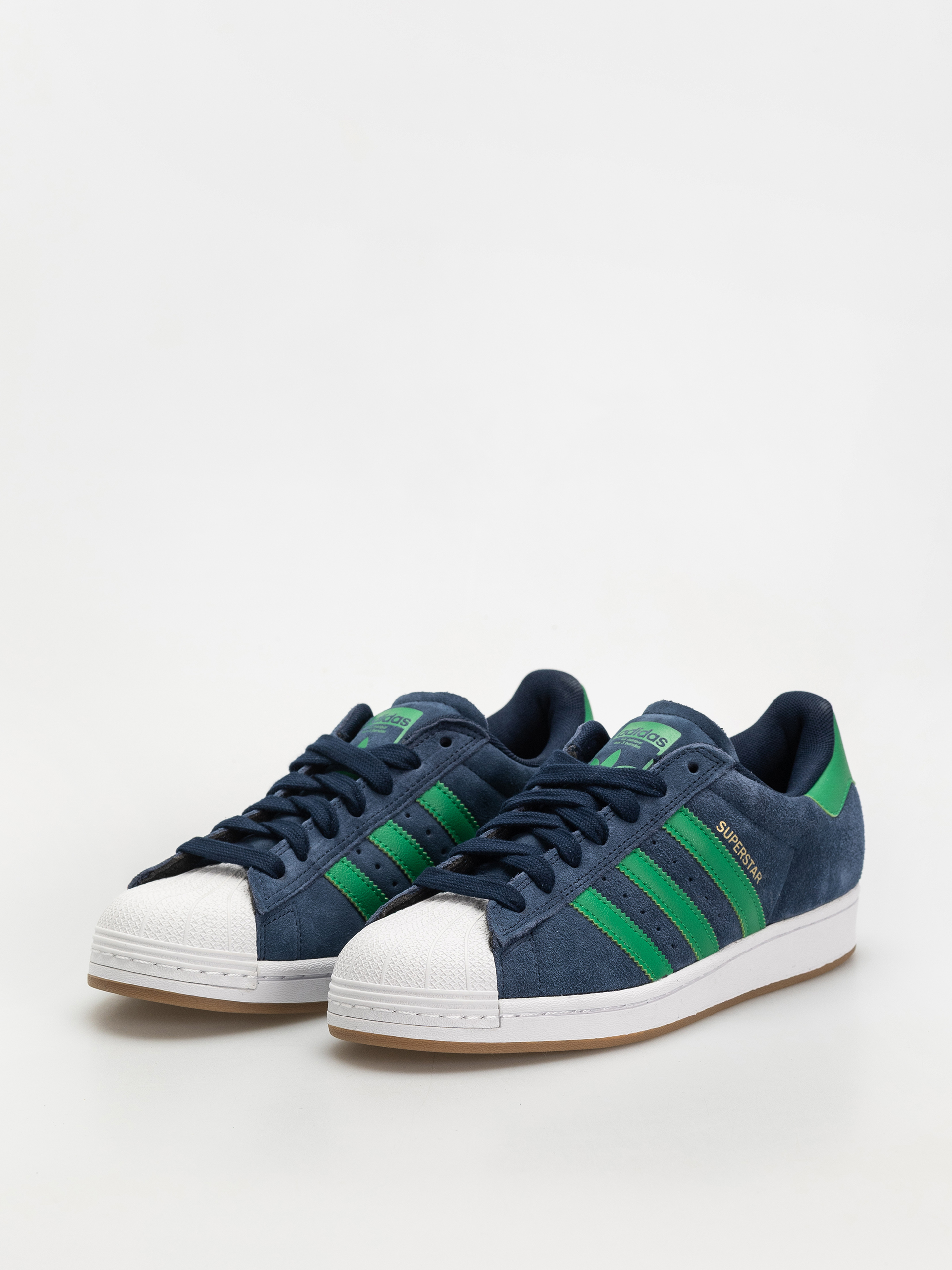 adidas Superstar Adv Shoes (conavy/green/ftwwht)