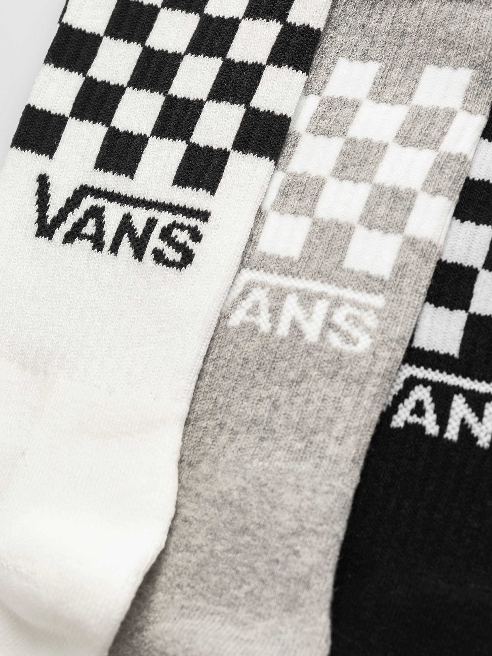 Vans Socken Classic Check Crew (checkerboard black/white)