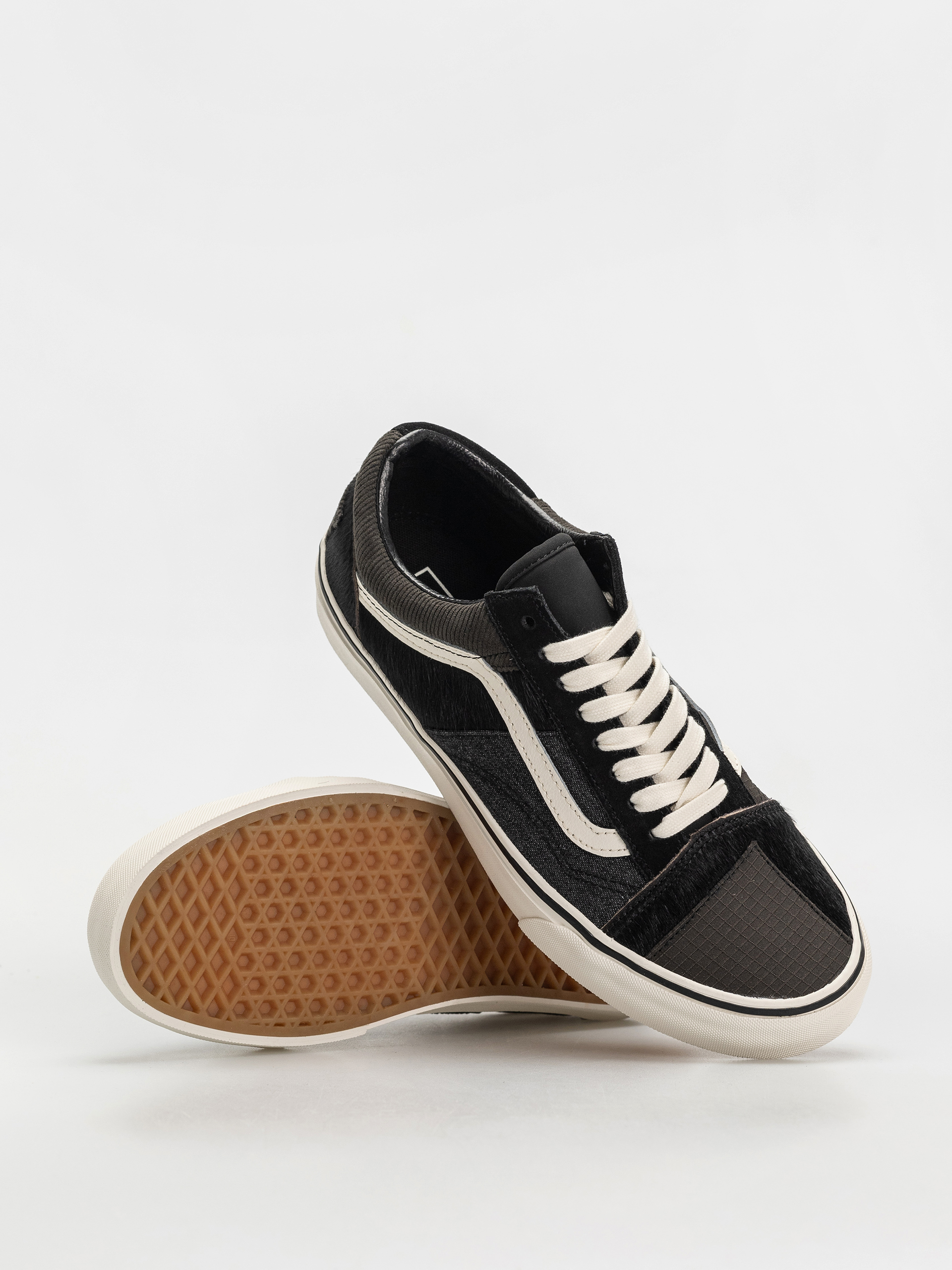 Vans Schuhe Old Skool Patchwork (dark gray/black)