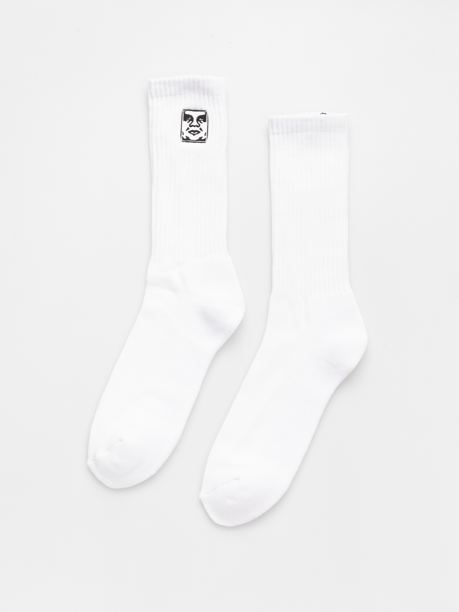 OBEY Socks Icon Face (white)
