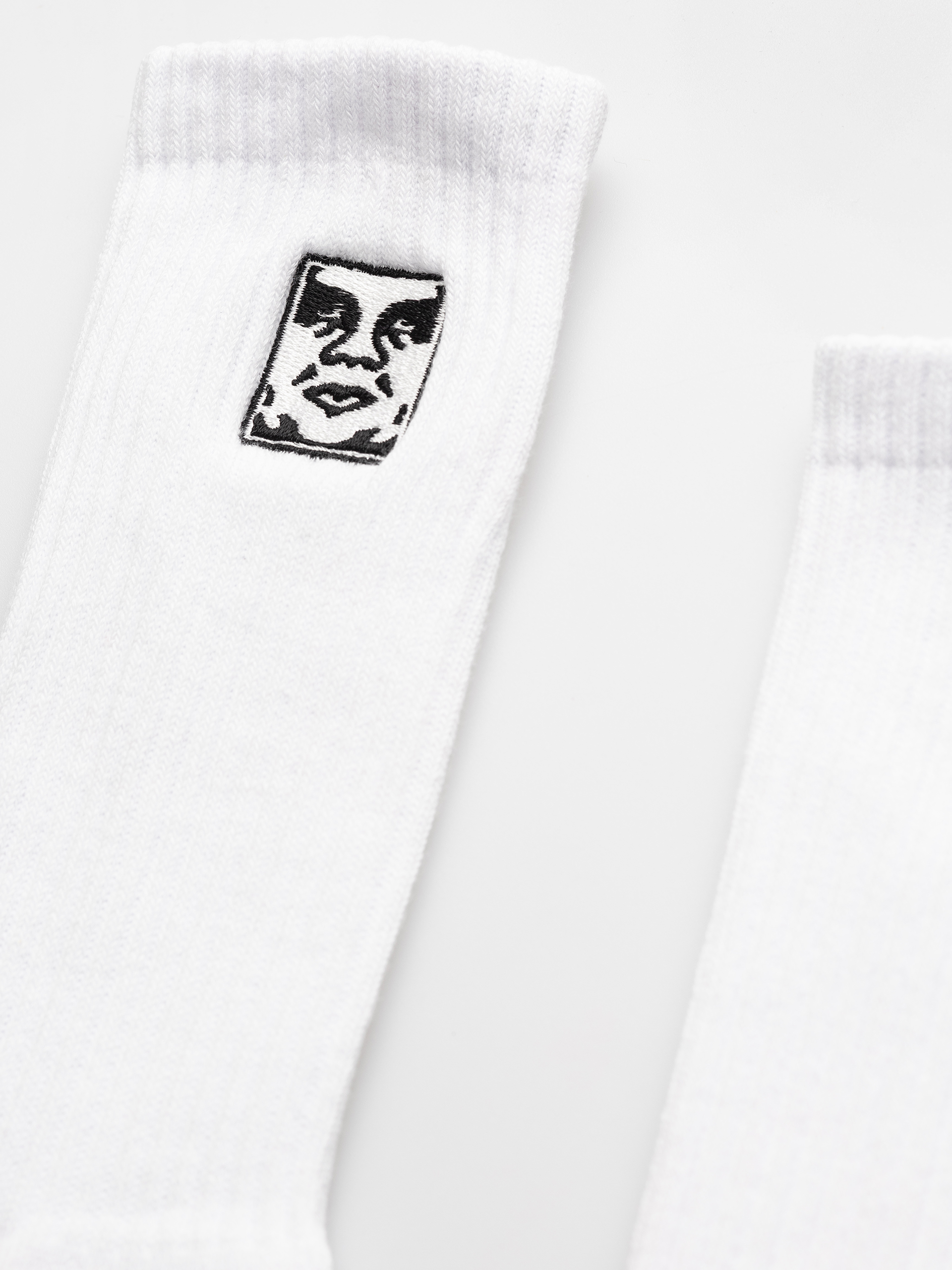 OBEY Socken Icon Face (white)