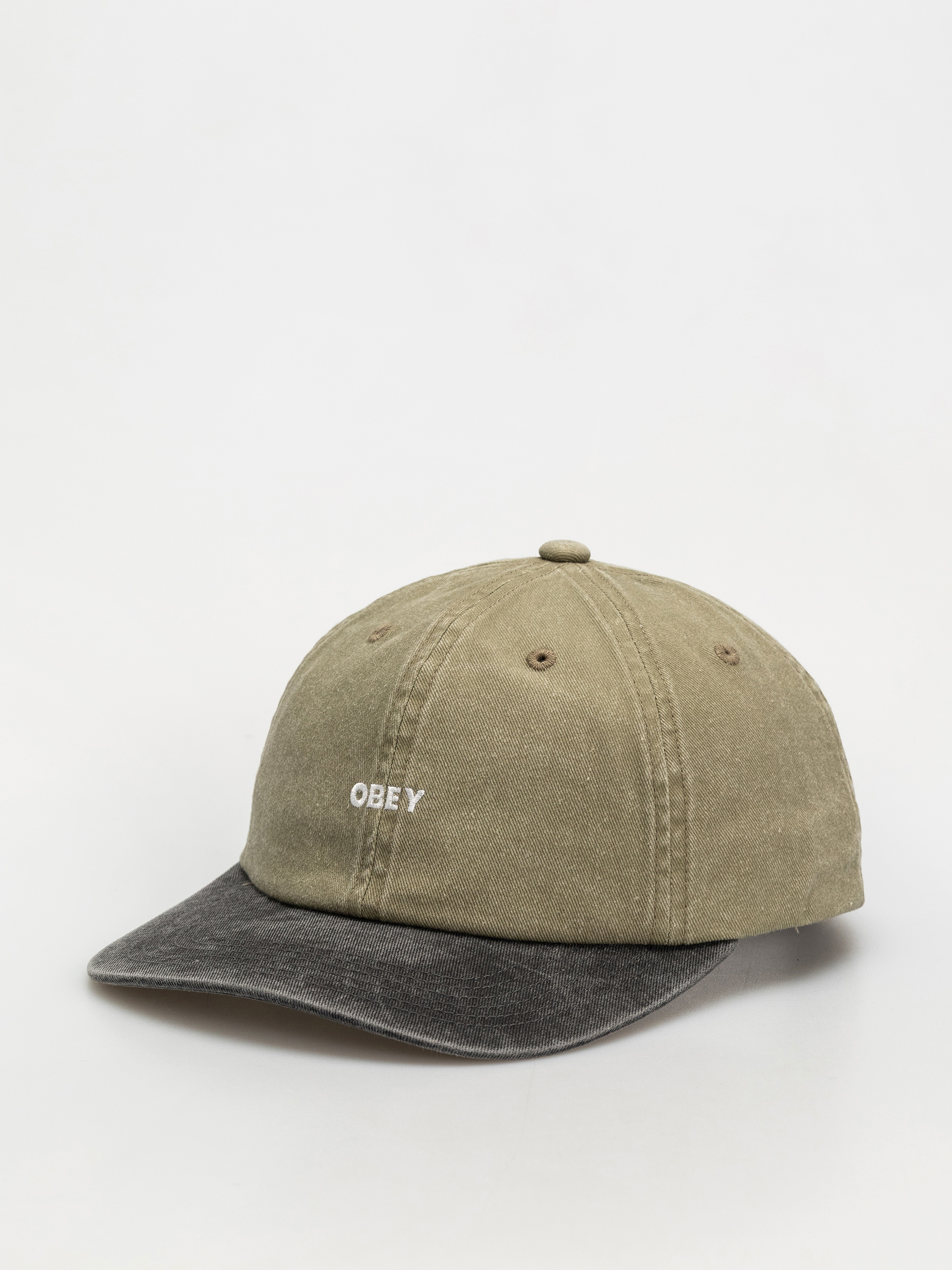 帽子 Obey Sunshine 6 Panel Khaki Snapback Hat Obey Sunshine 6 Panel Khaki Snapback Hat