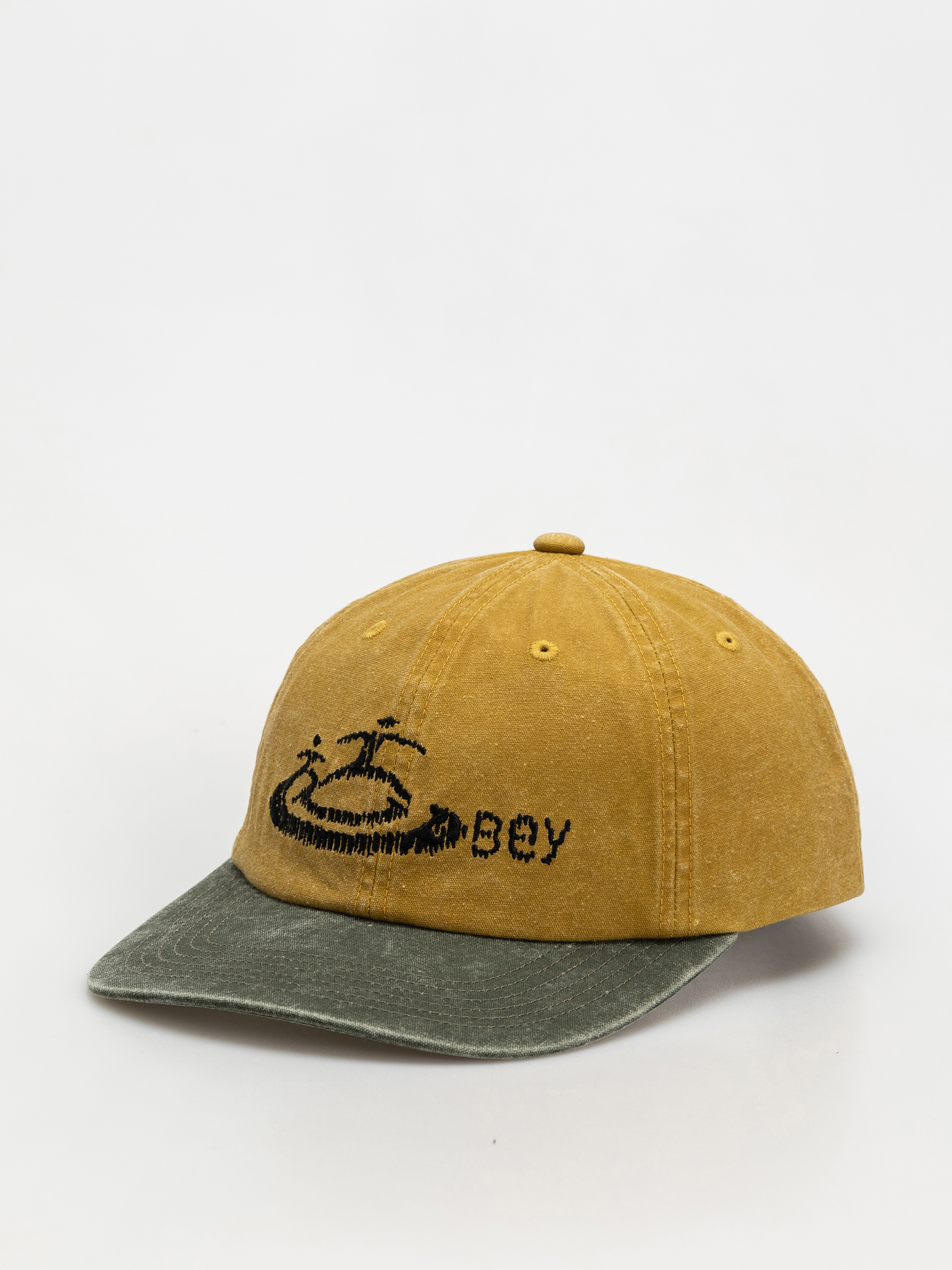 OBEY Cap Pigment Obey Corp 6 Pnl Velcro