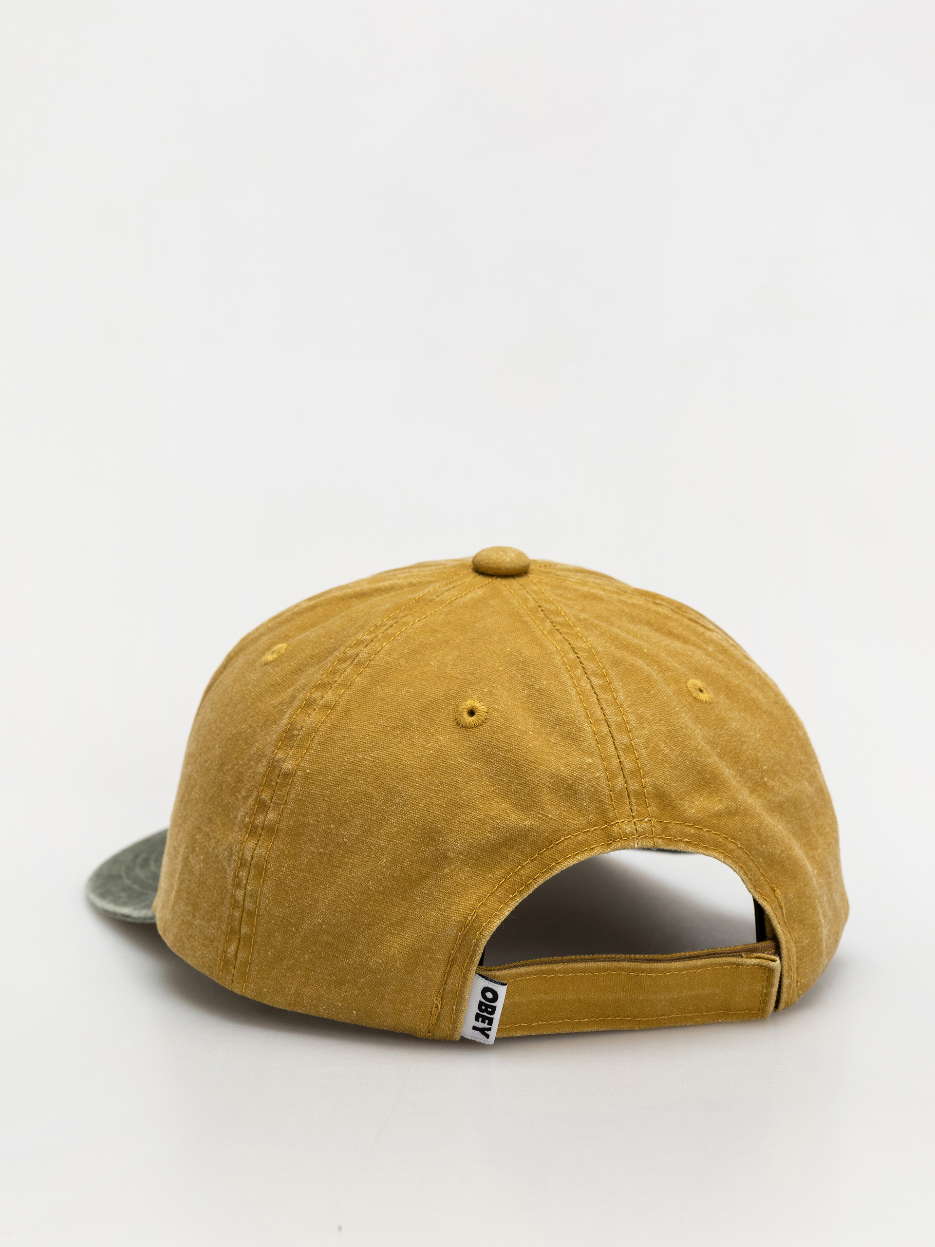 OBEY Cap Pigment Obey Corp 6 Pnl Velcro (pigment mustard multi)