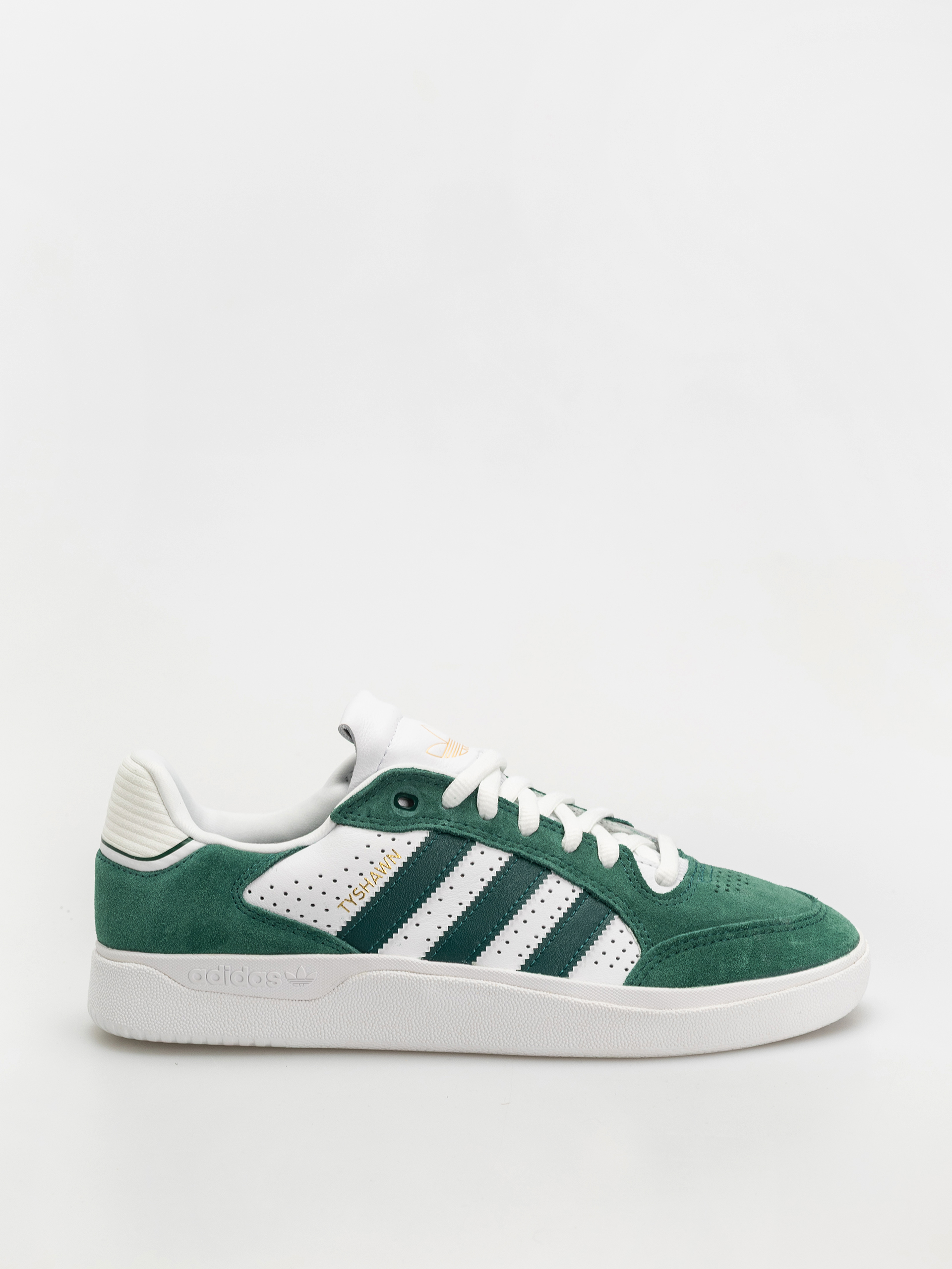 adidas gazelle silver green womens Adidas Tyshawn Low Leather Skate Shoes main image 1