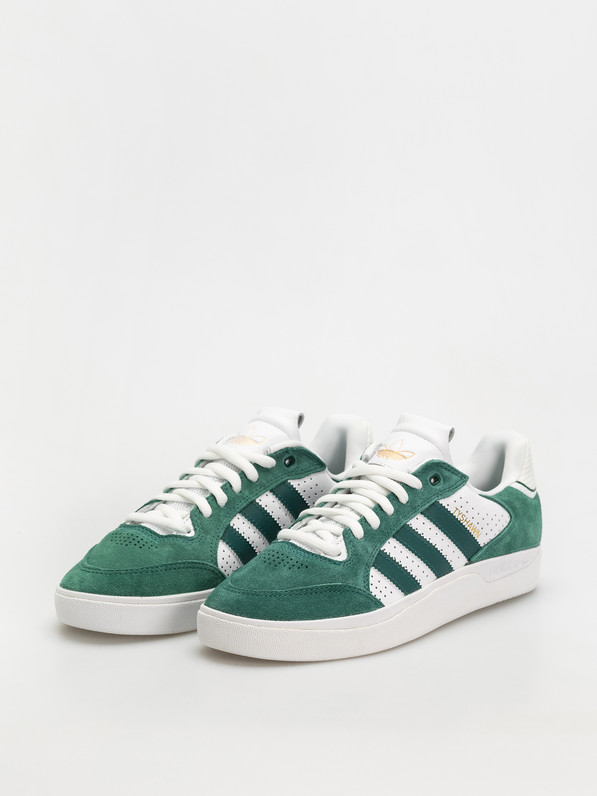 adidas Schuhe Tyshawn Low (cgreen/cgreen/ftwwht)