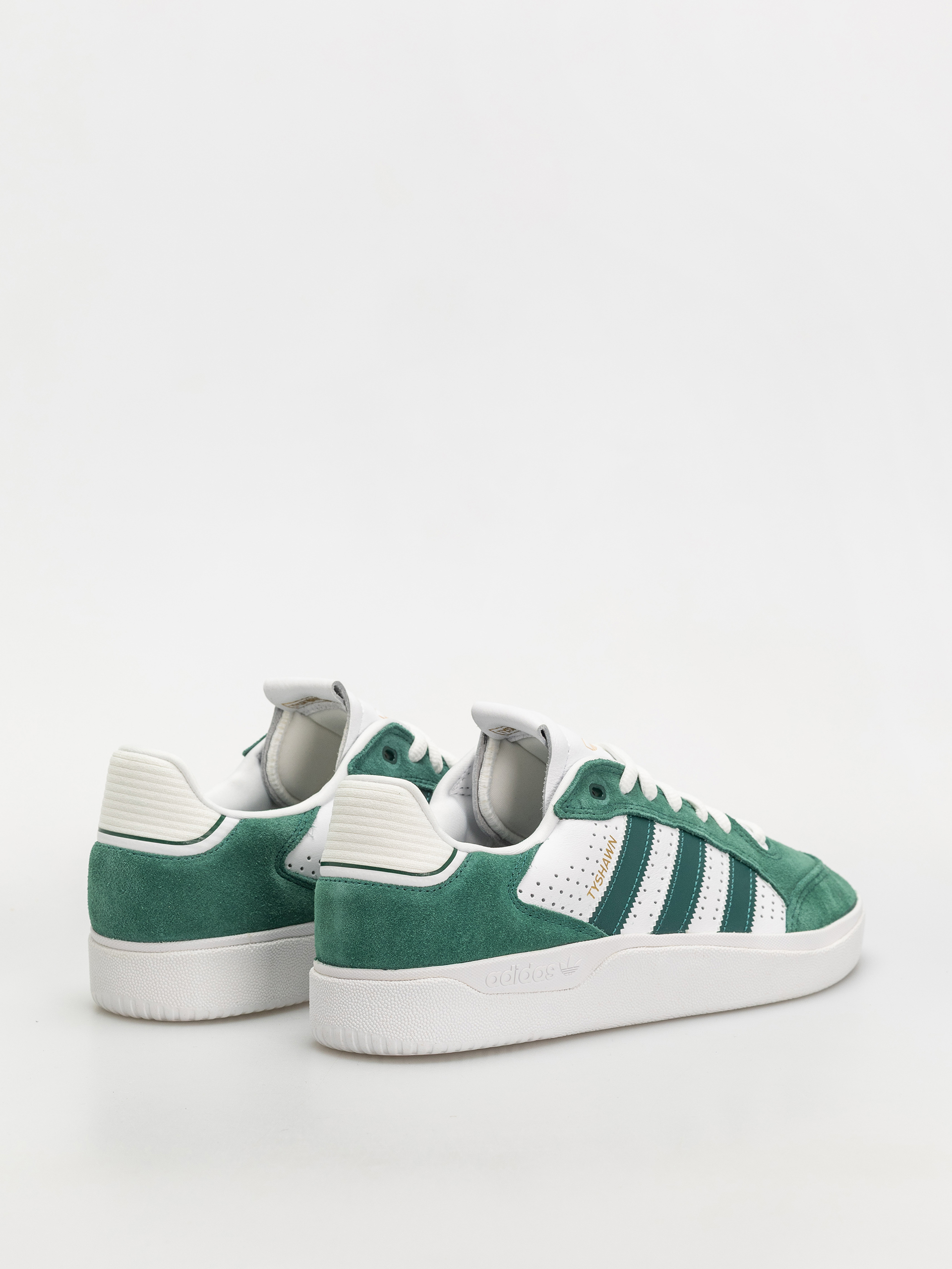 adidas Schuhe Tyshawn Low (cgreen/cgreen/ftwwht)