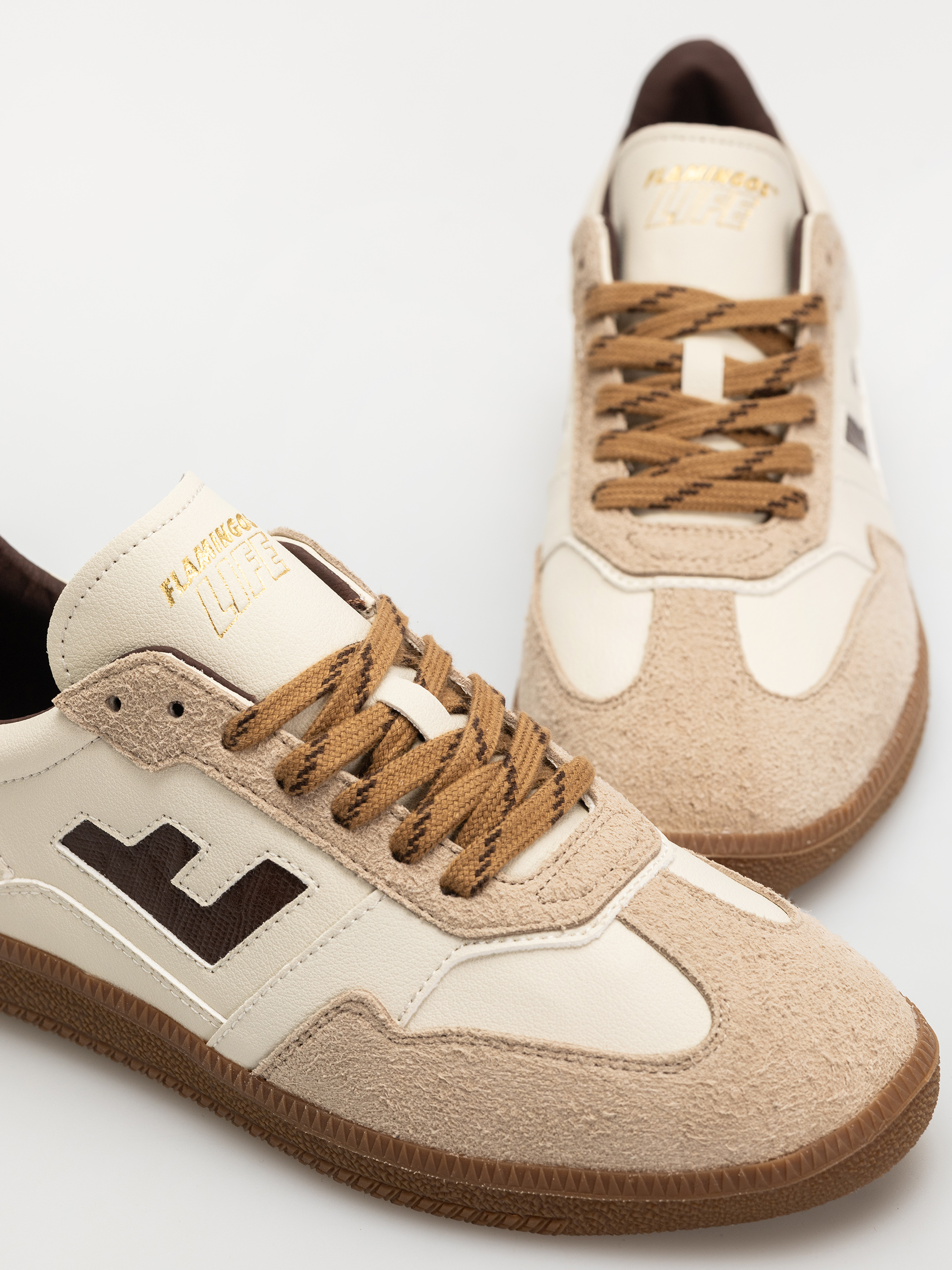 Flamingos Life Burela Slim Shoes (iguana chestnut)