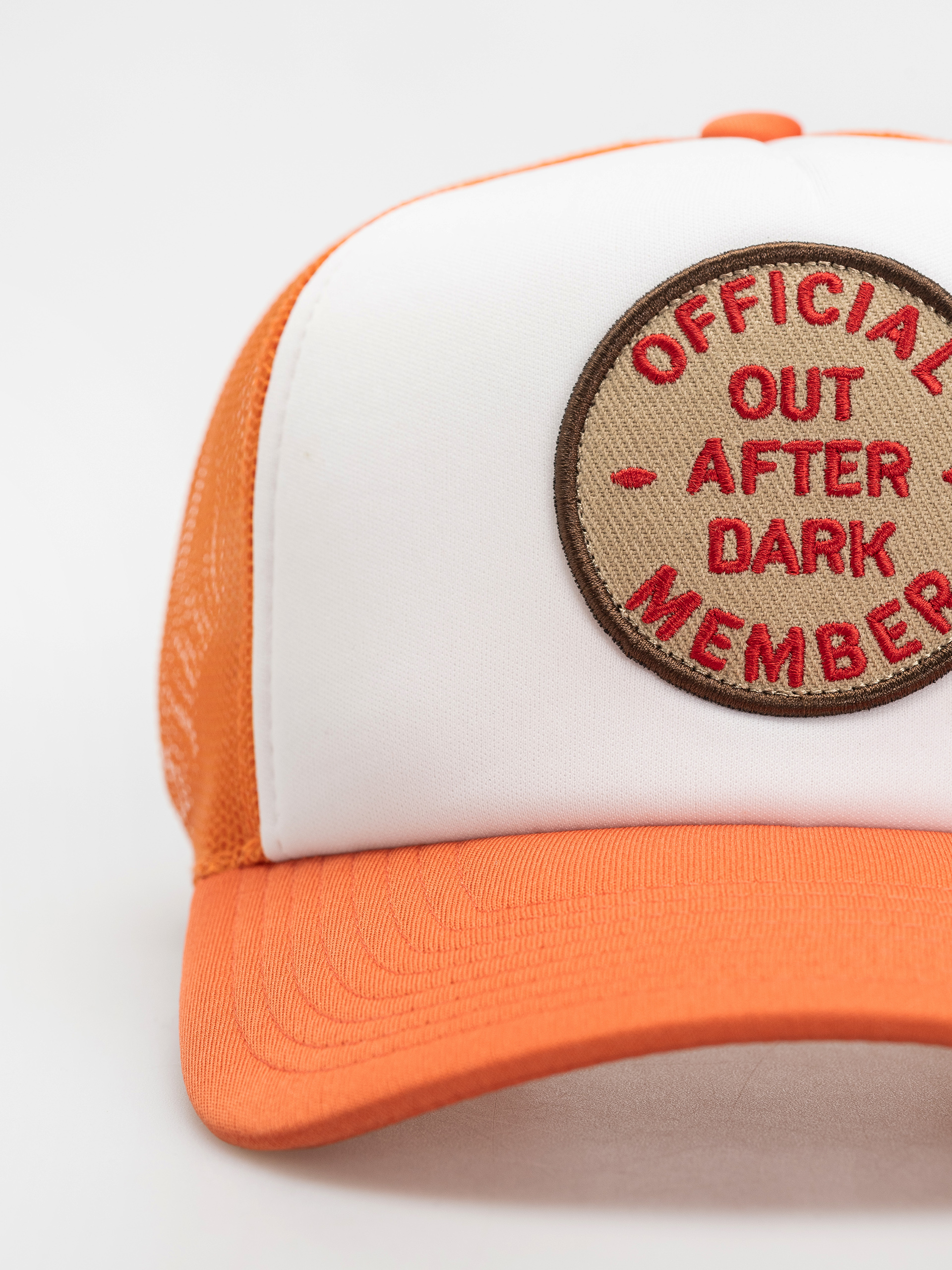 Brixton Cap Out After Dark Np Trucker H Wmn (tangerine/off white)