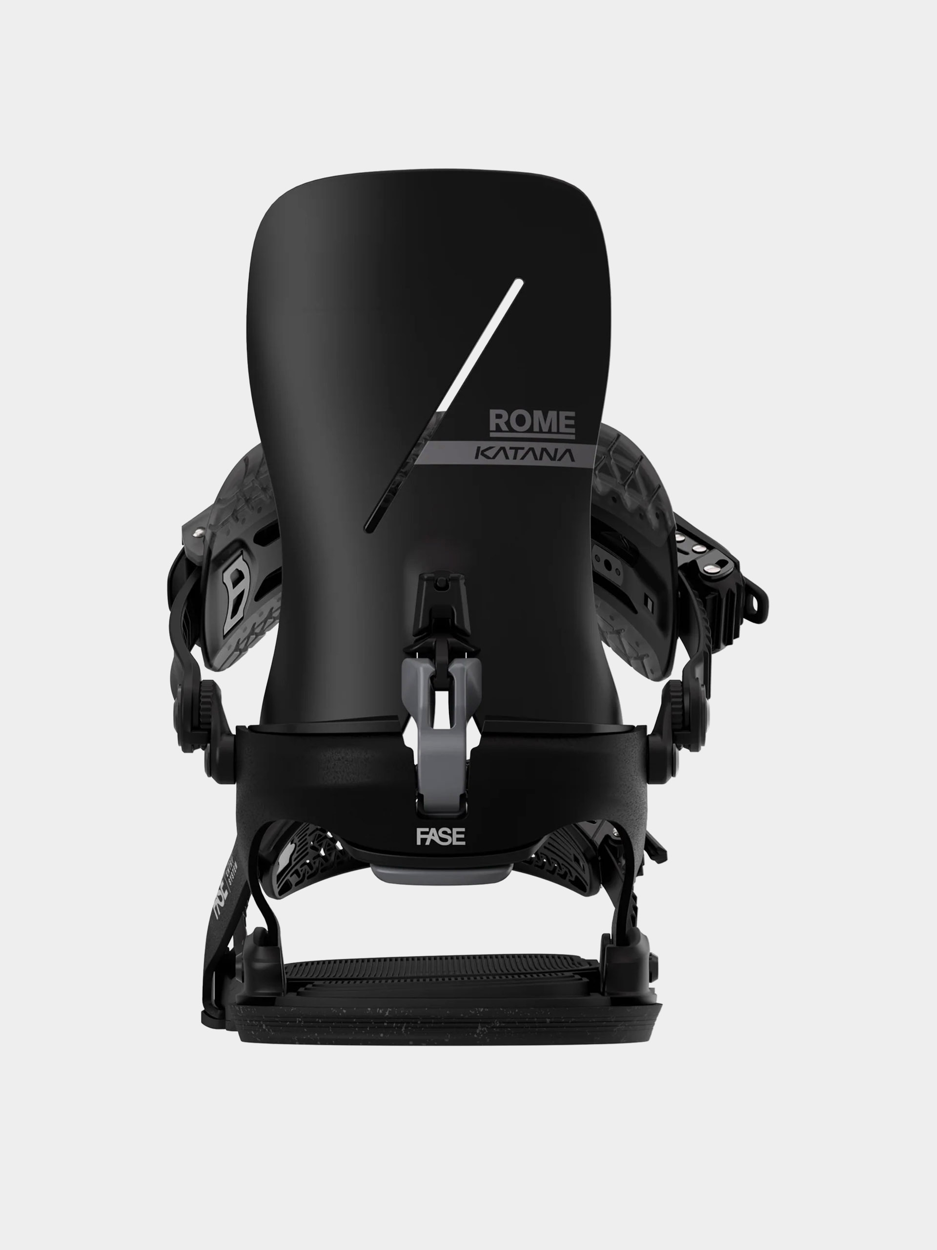 Mens Rome Snowboard bindings Katana Aw Fase (black)