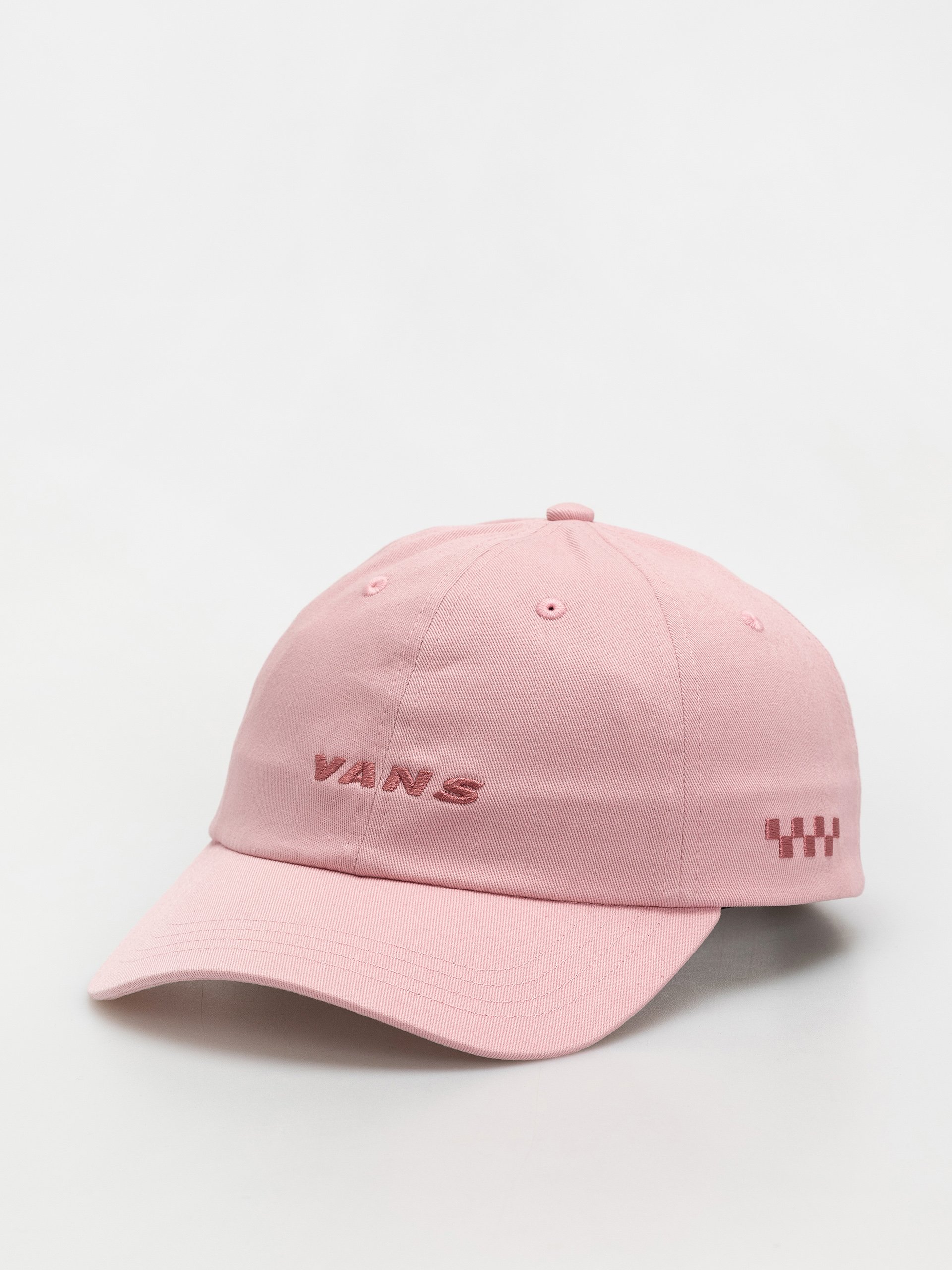 Vans Check Side Curved Bill Jockey Cap (pink dawn)