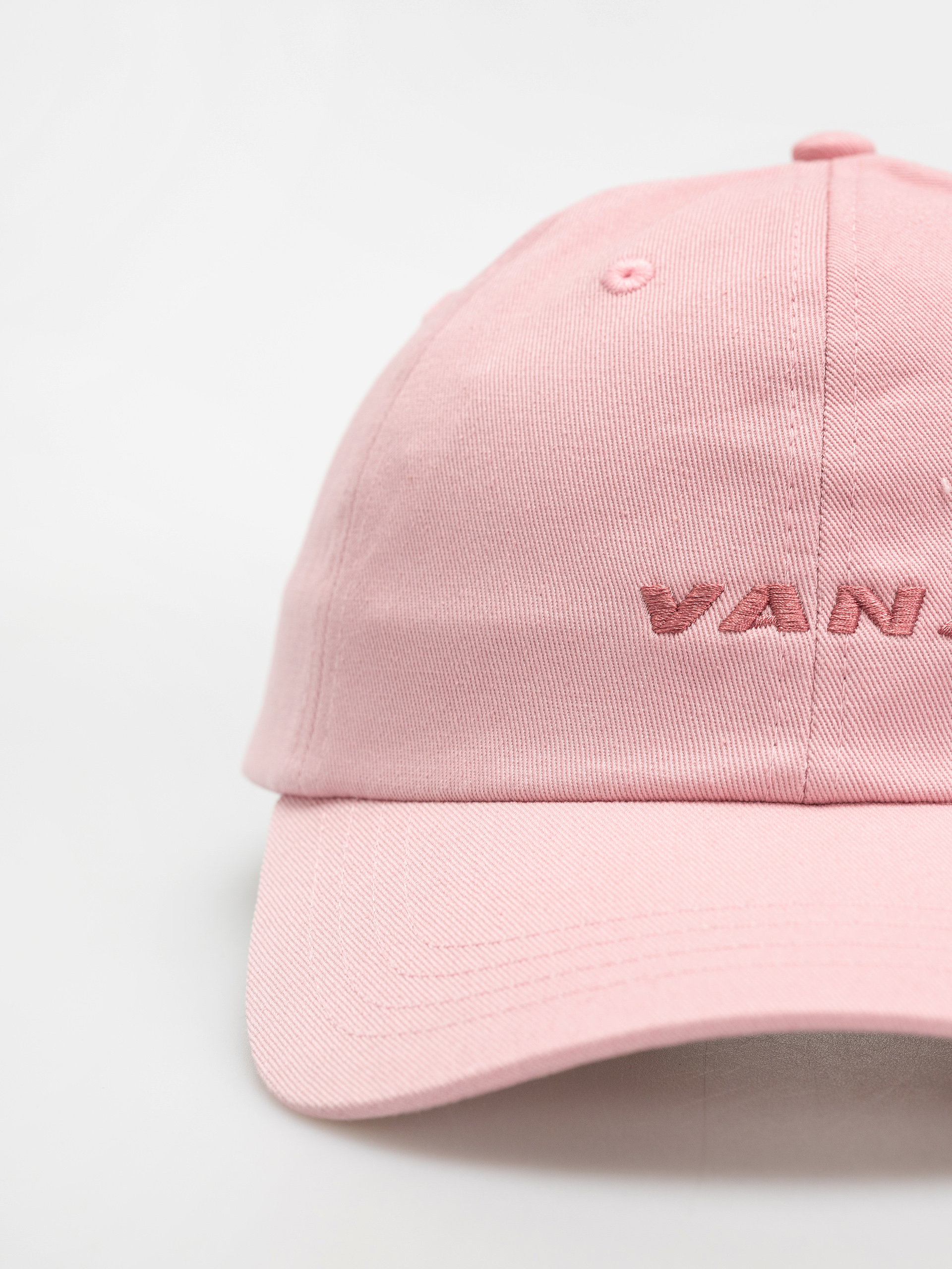 Vans Check Side Curved Bill Jockey Cap (pink dawn)