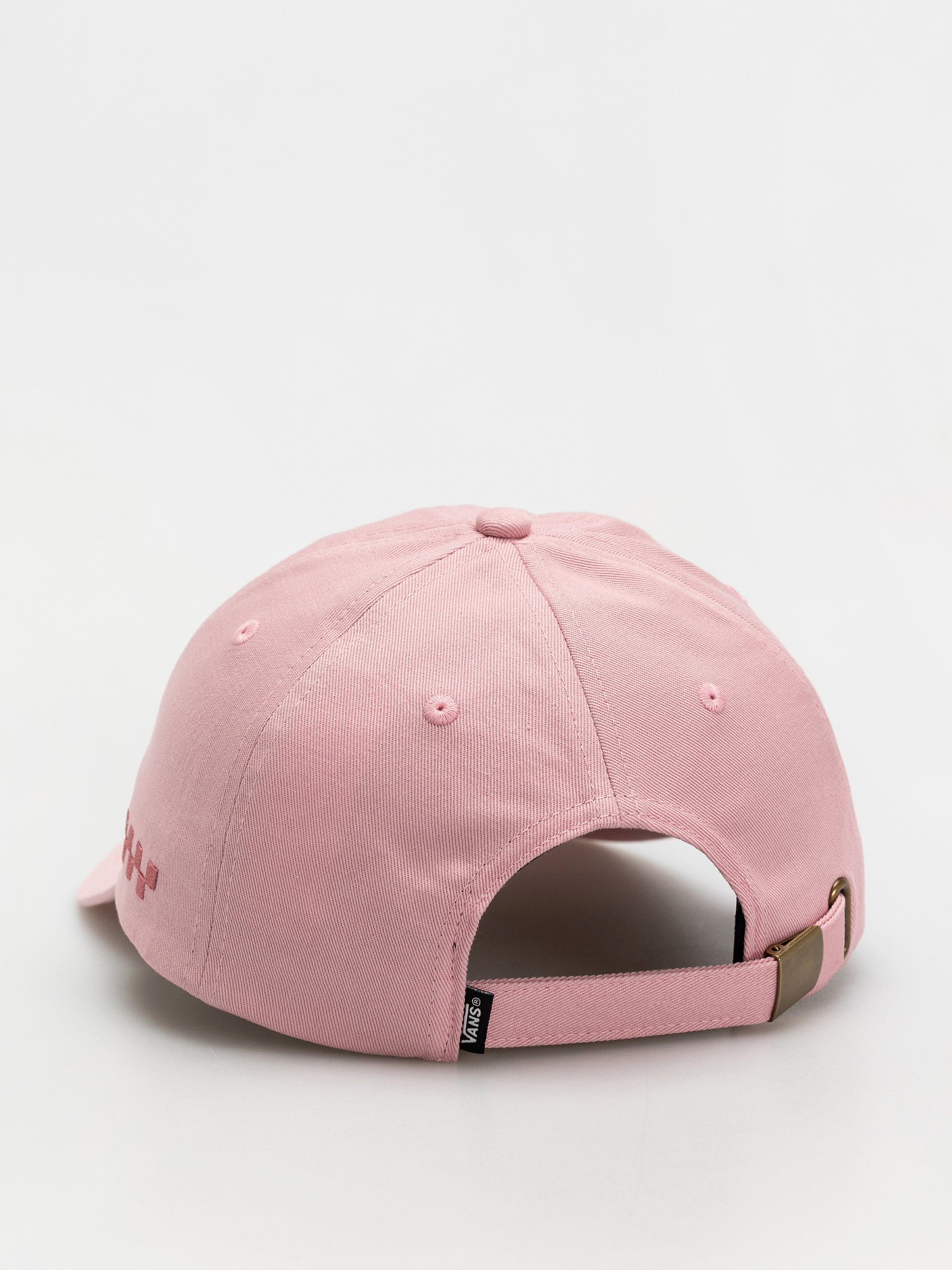 Vans Check Side Curved Bill Jockey Cap (pink dawn)