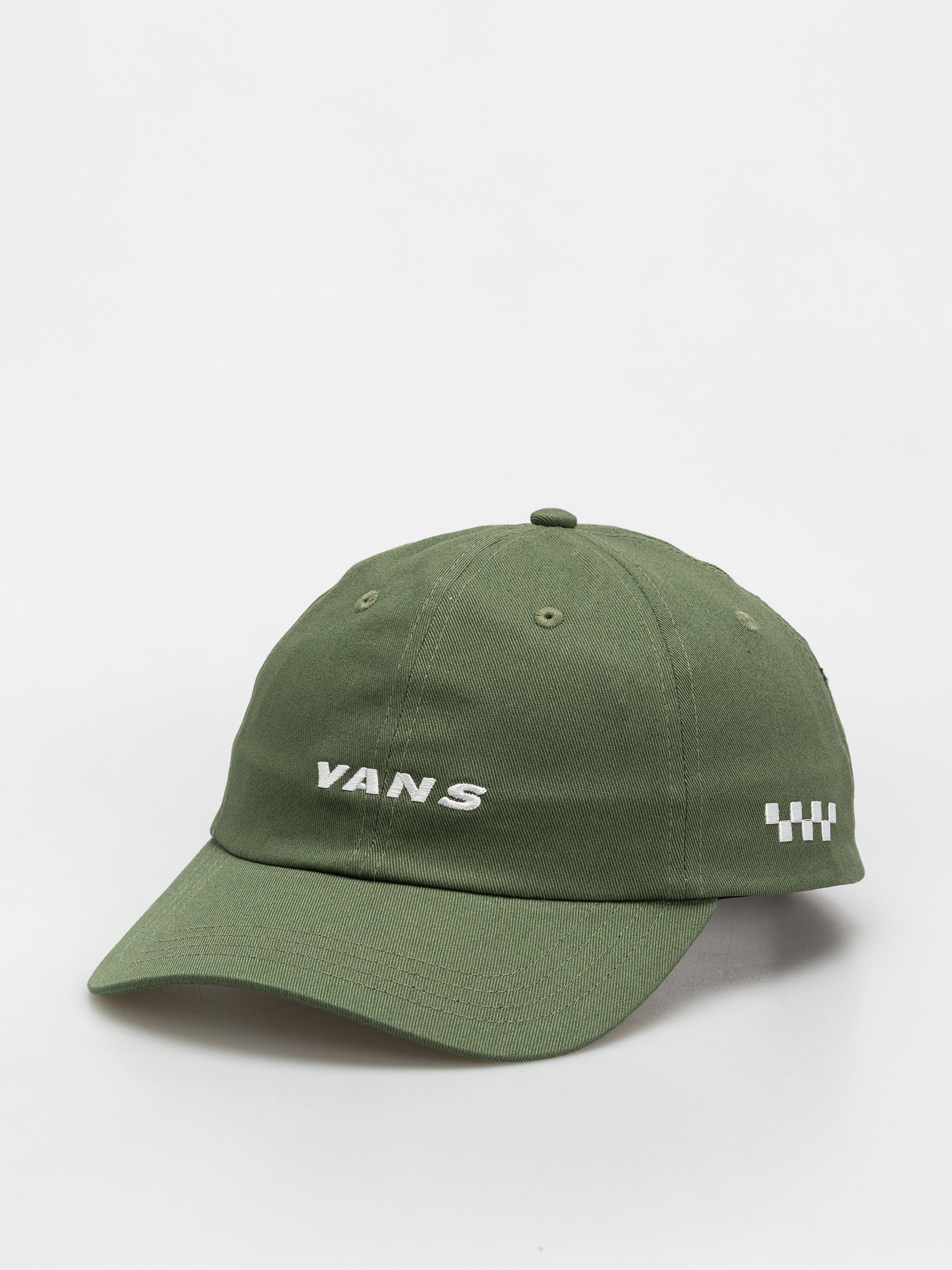 Vans Check Side Curved Bill Jockey Cap (pine forest)