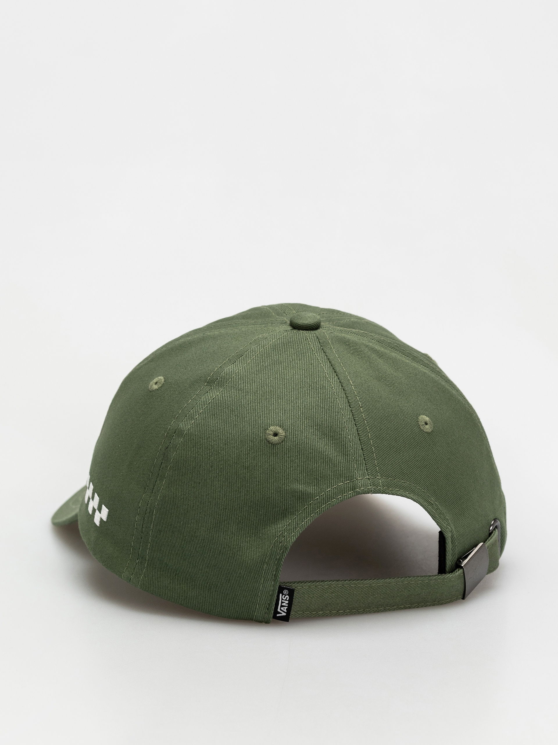 Vans Check Side Curved Bill Jockey Cap (pine forest)