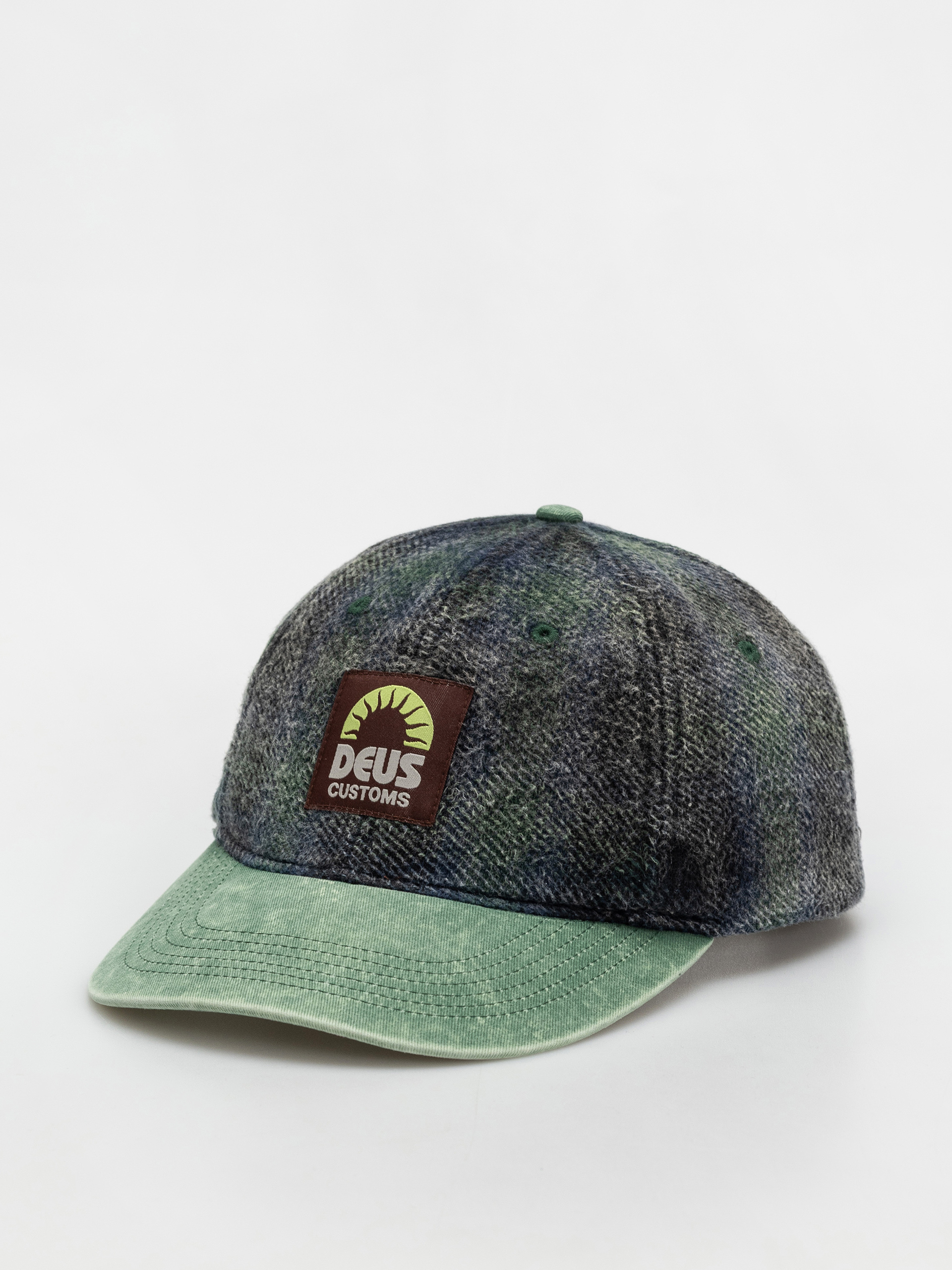 Deus Ex Machina Vacay Check Cap (black check)