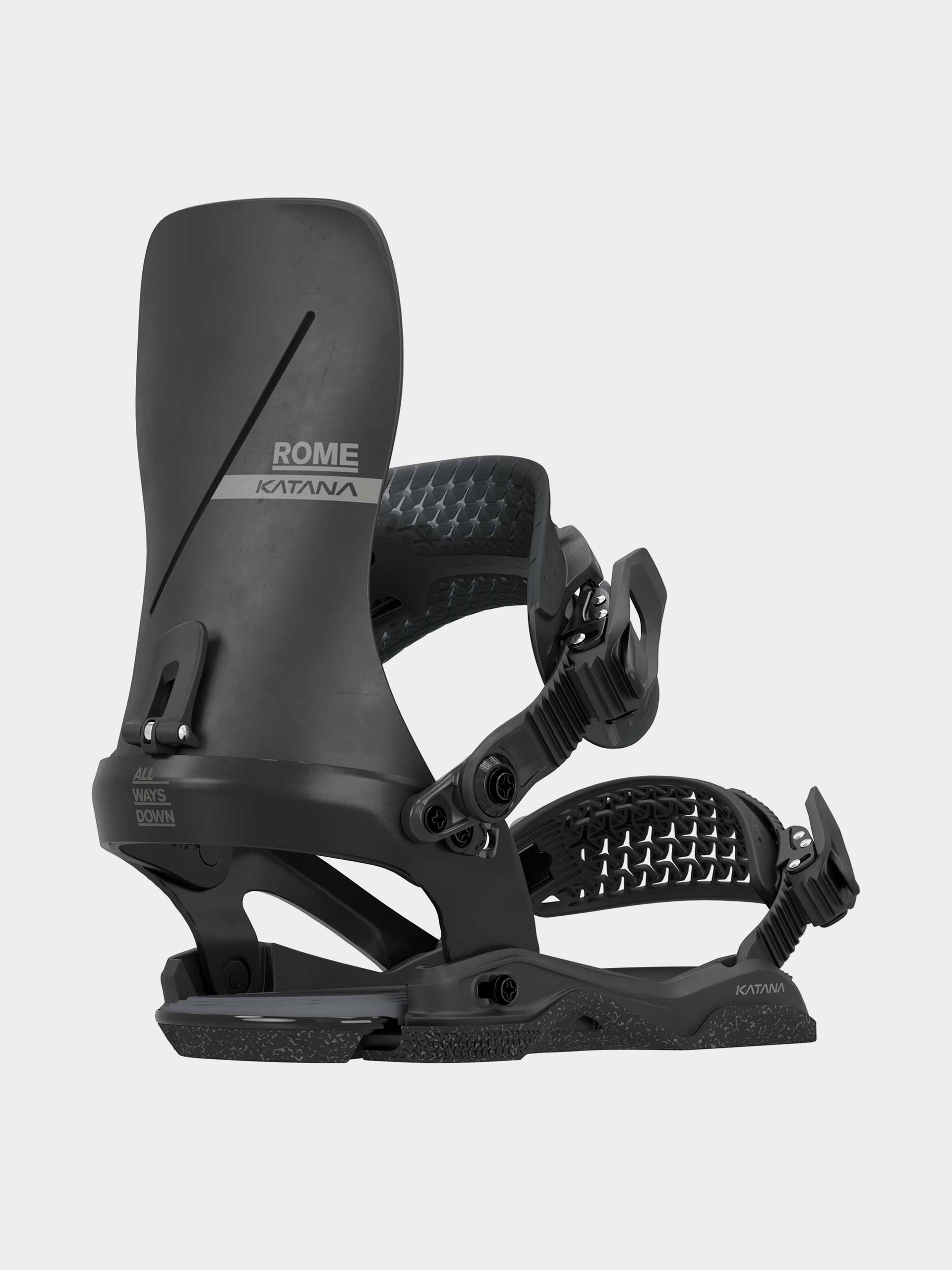 Rome Snowboard bindings 390 Boss - black (black)
