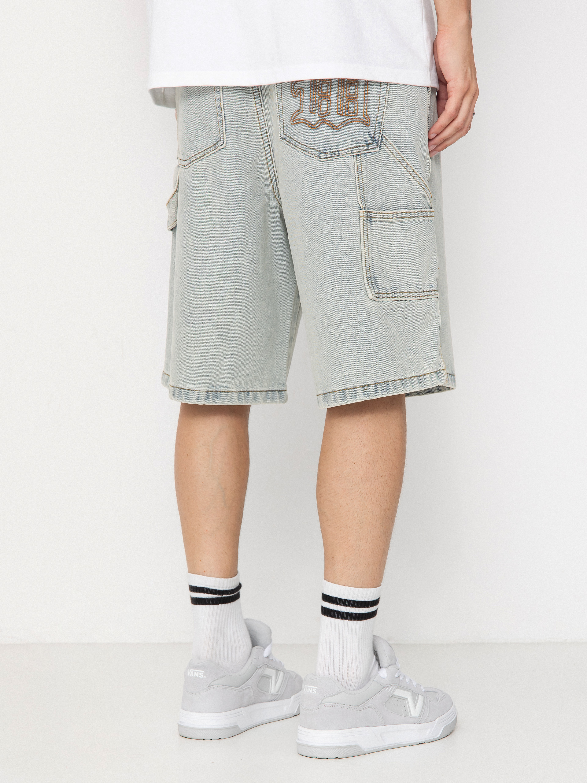 Wasted Paris Signature Hammer Shorts (light blue)