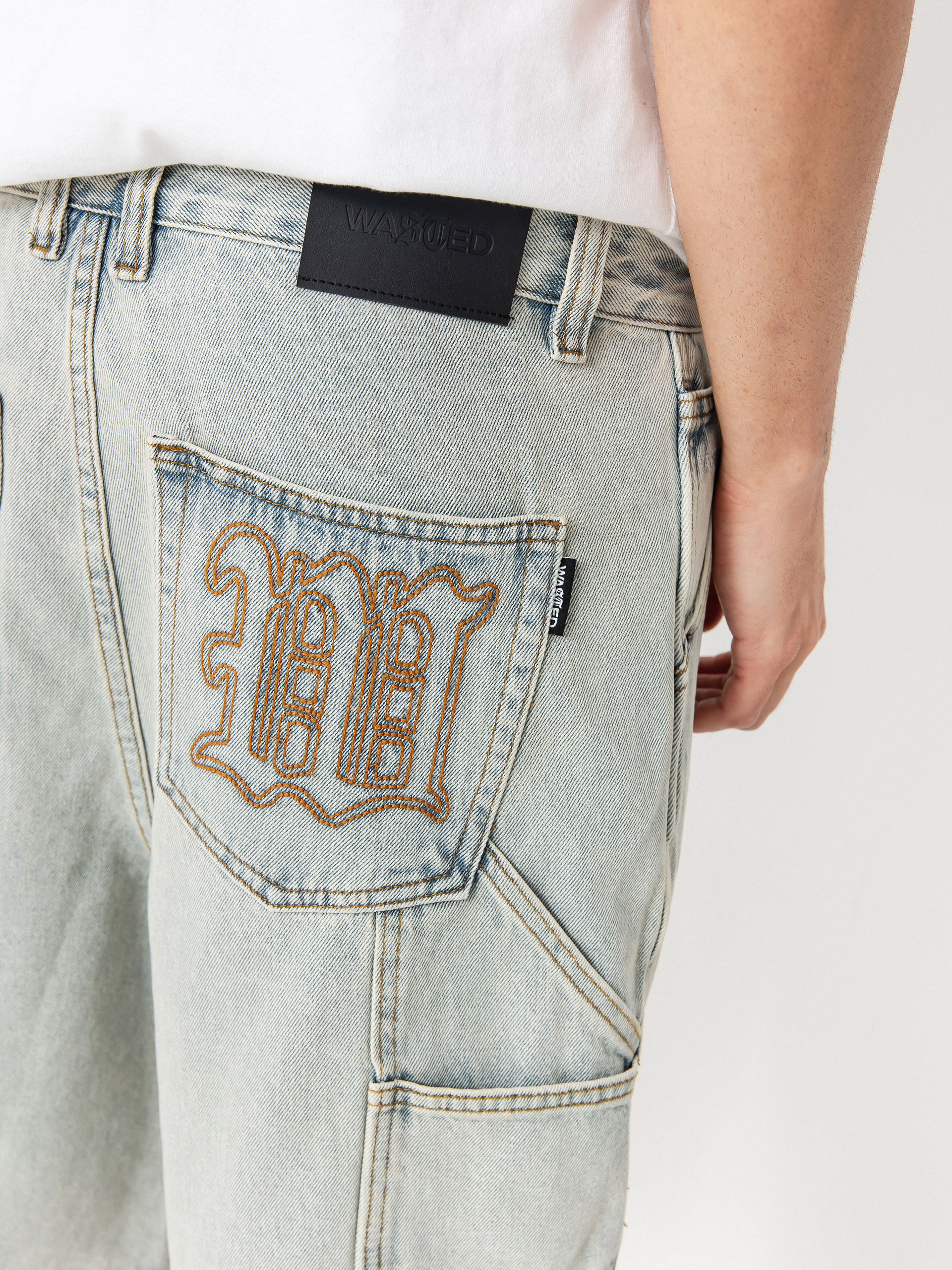 Wasted Paris Signature Hammer Shorts (light blue)