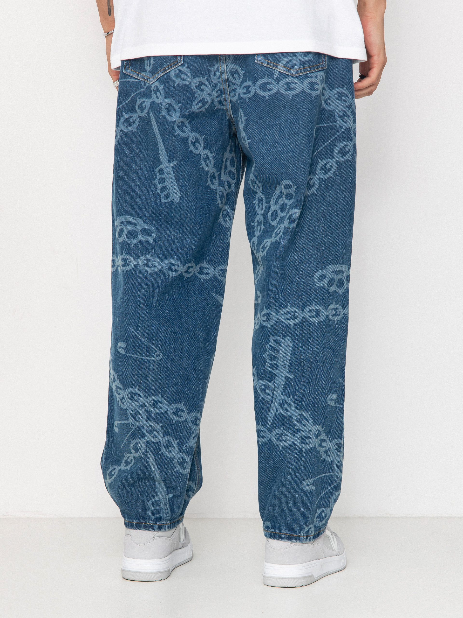 Wasted Paris Knuckles Casper Pants (washed blue)