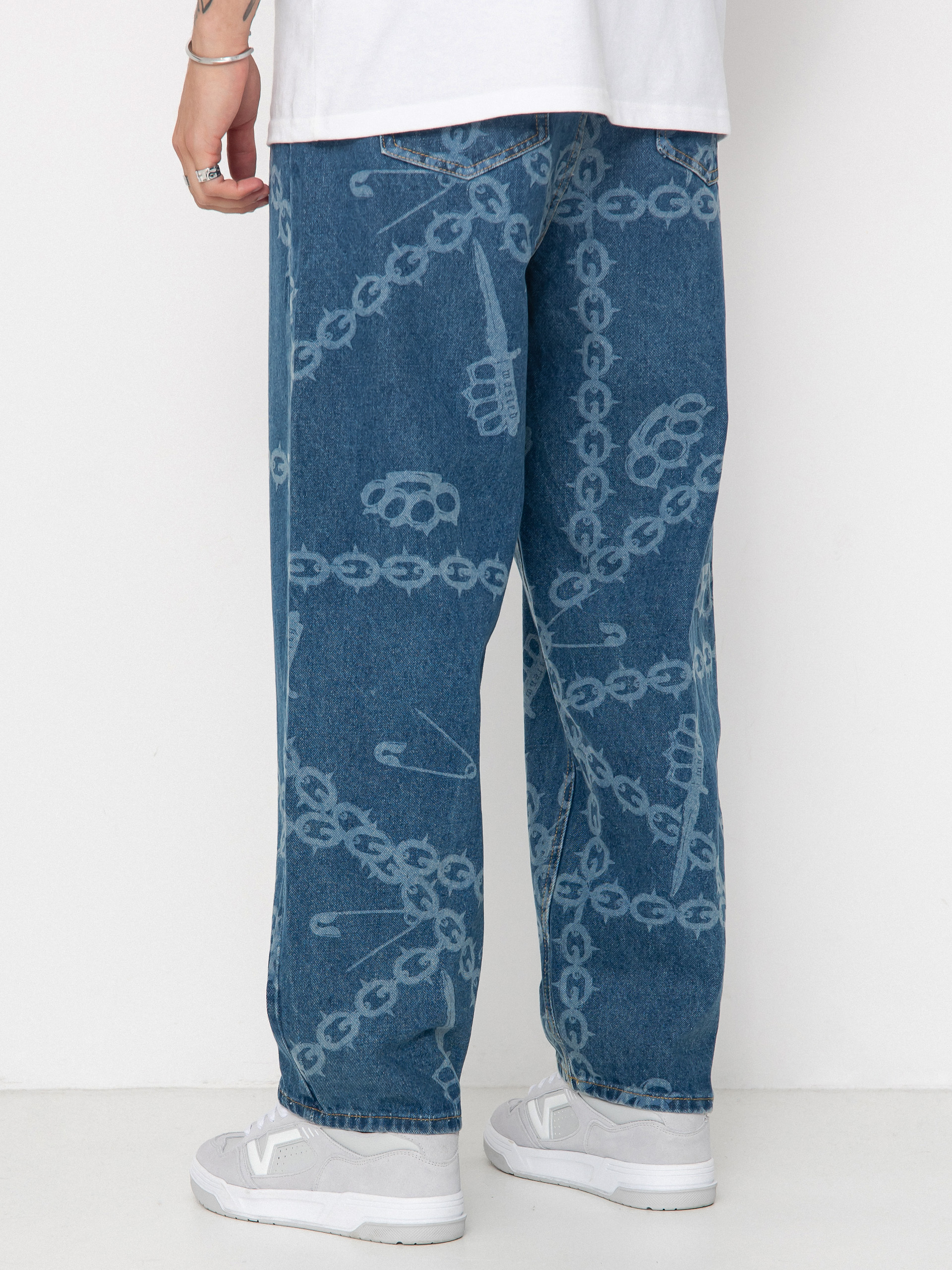 Wasted Paris Knuckles Casper Hose (washed blue)