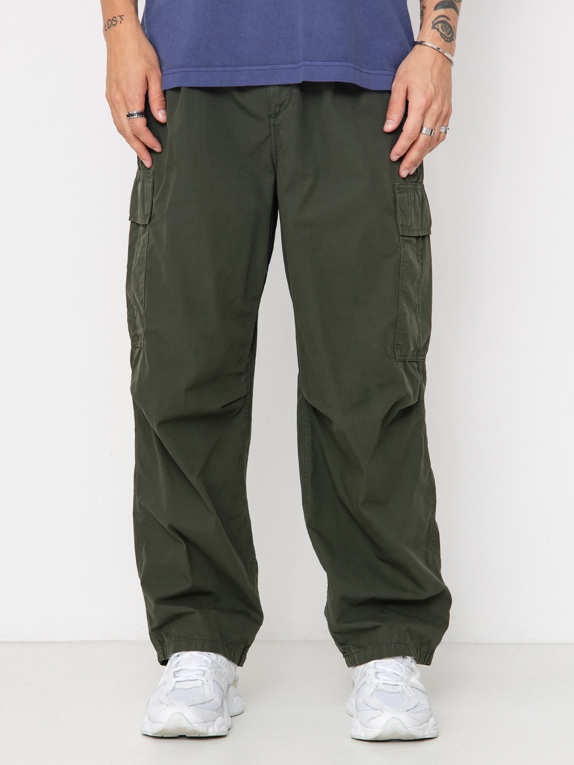 Carhartt WIP Cole Cargo Pants - green (opuntia/garment dyed)