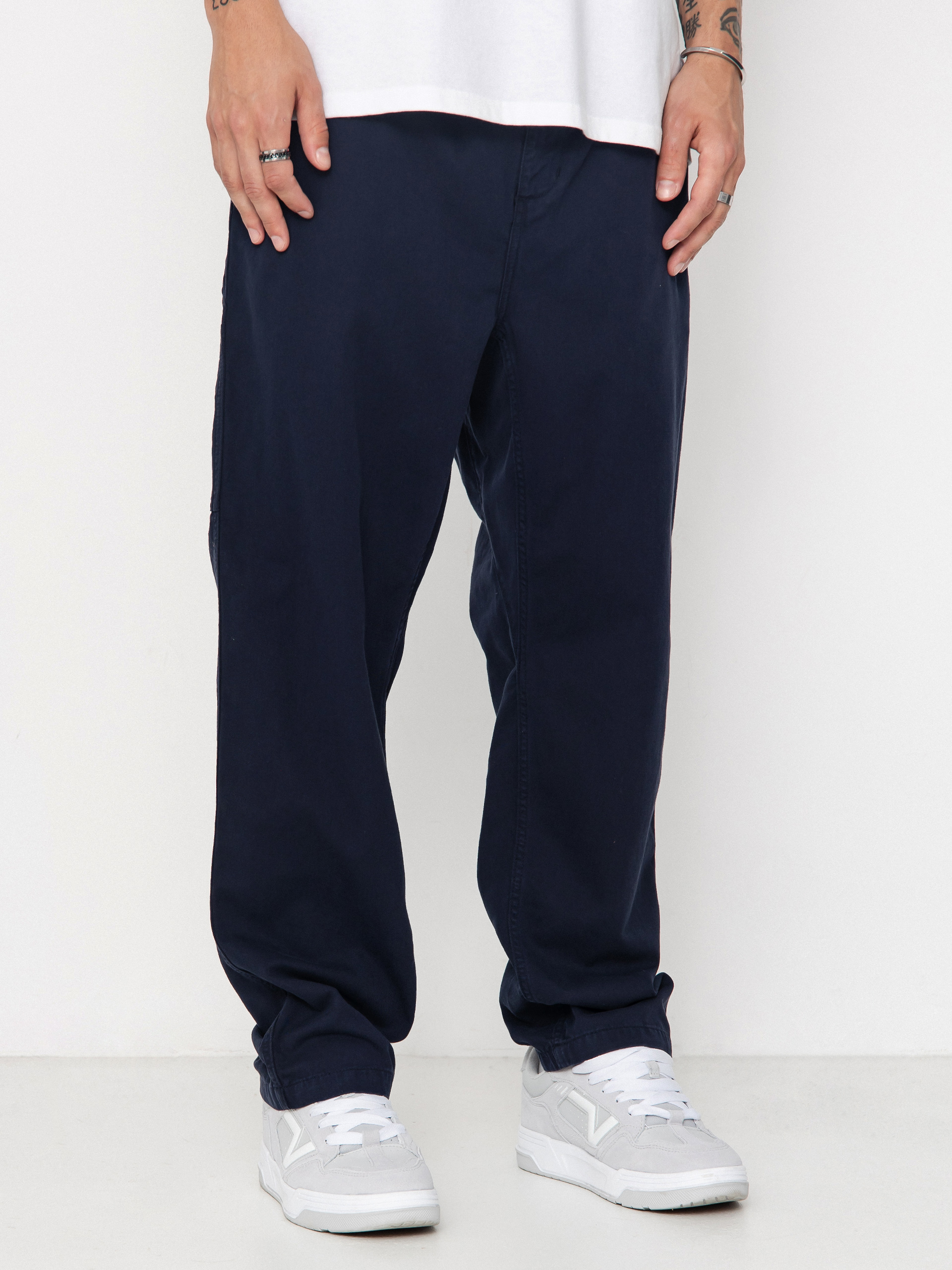 Carhartt WIP Flint Pants (dark navy/garment dyed)