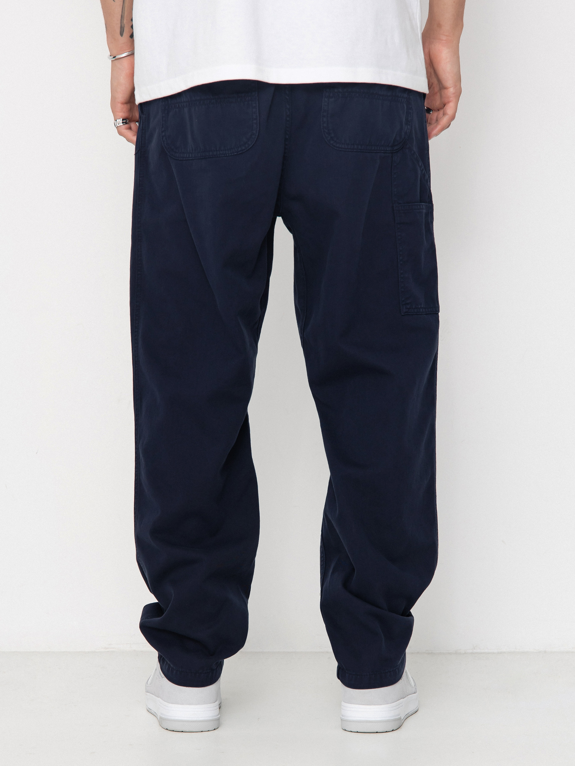 Carhartt Wip FLINT PANT コーデュロイ M ネイビー Carhartt WIP Flint Pants - navy blue (dark navy/garment dyed)