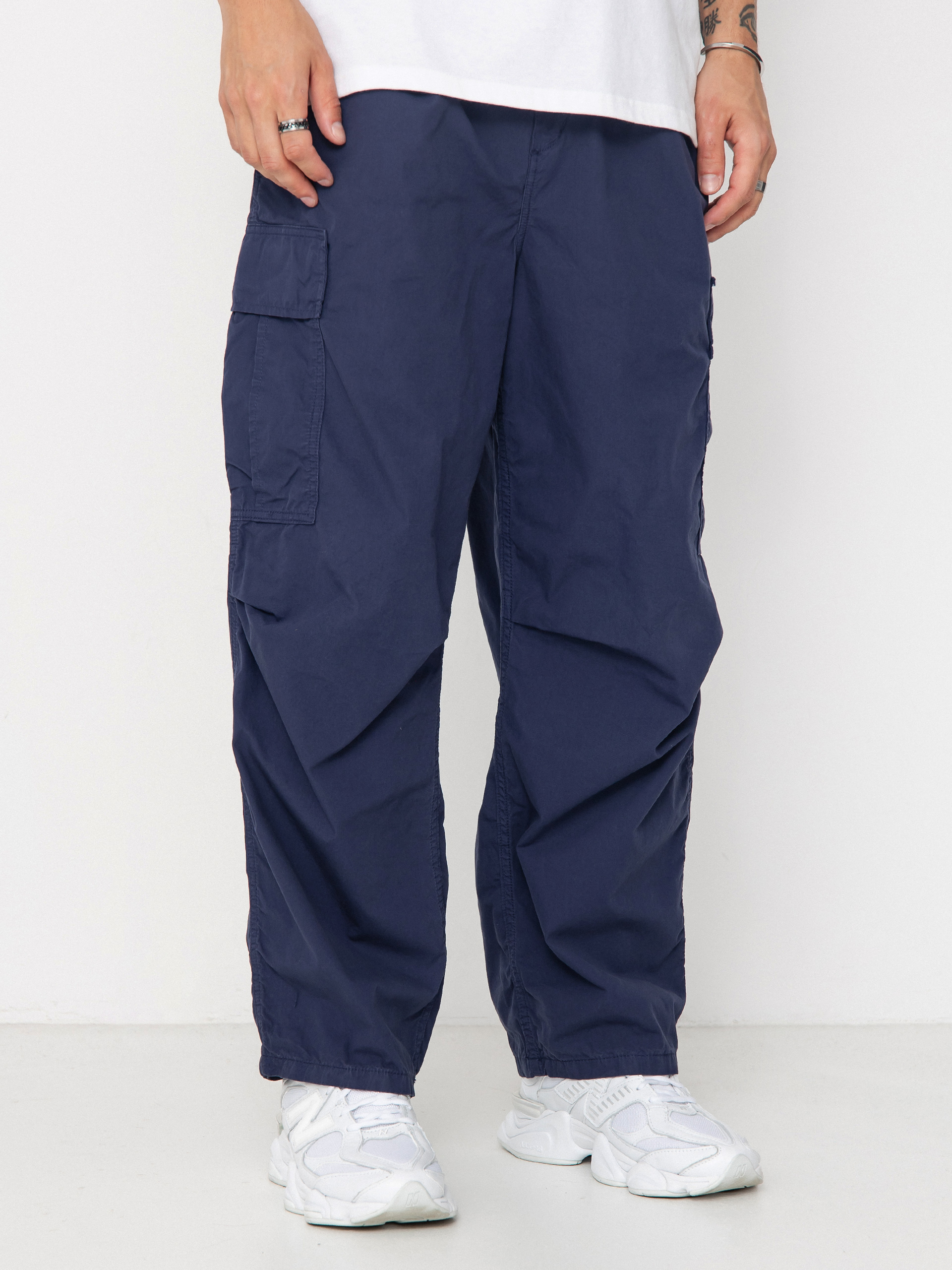 Carhartt WIP Cole Cargo Pants (blue/garment dyed)