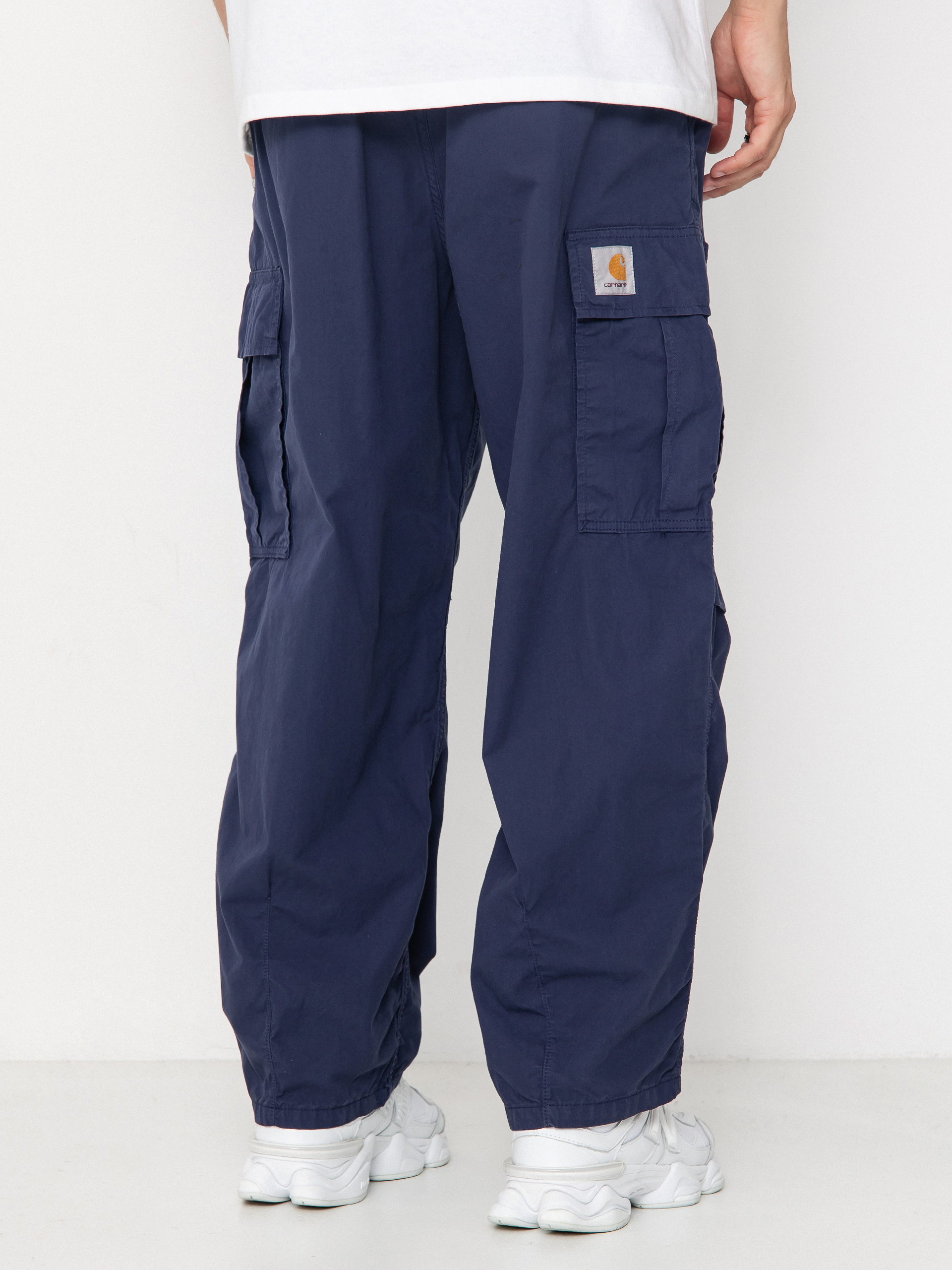 Carhartt WIP Cole Cargo Pants (blue/garment dyed)