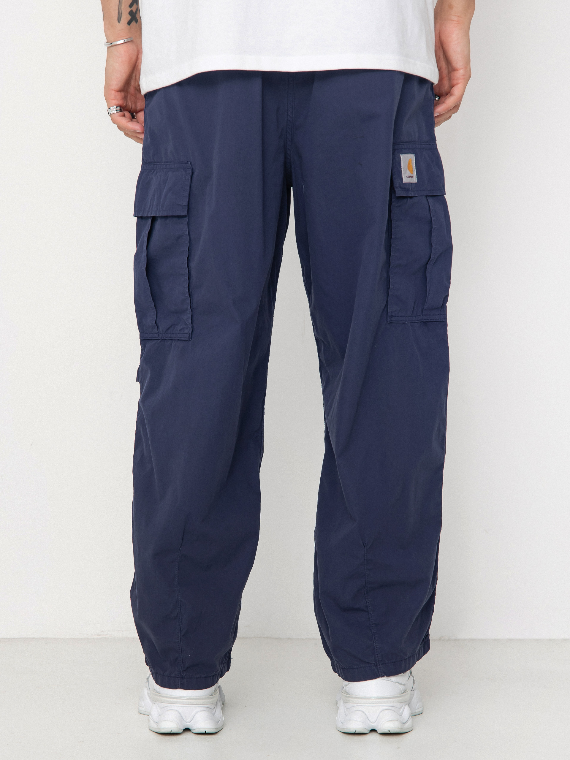 Carhartt WIP Cole Cargo Pants (blue/garment dyed)
