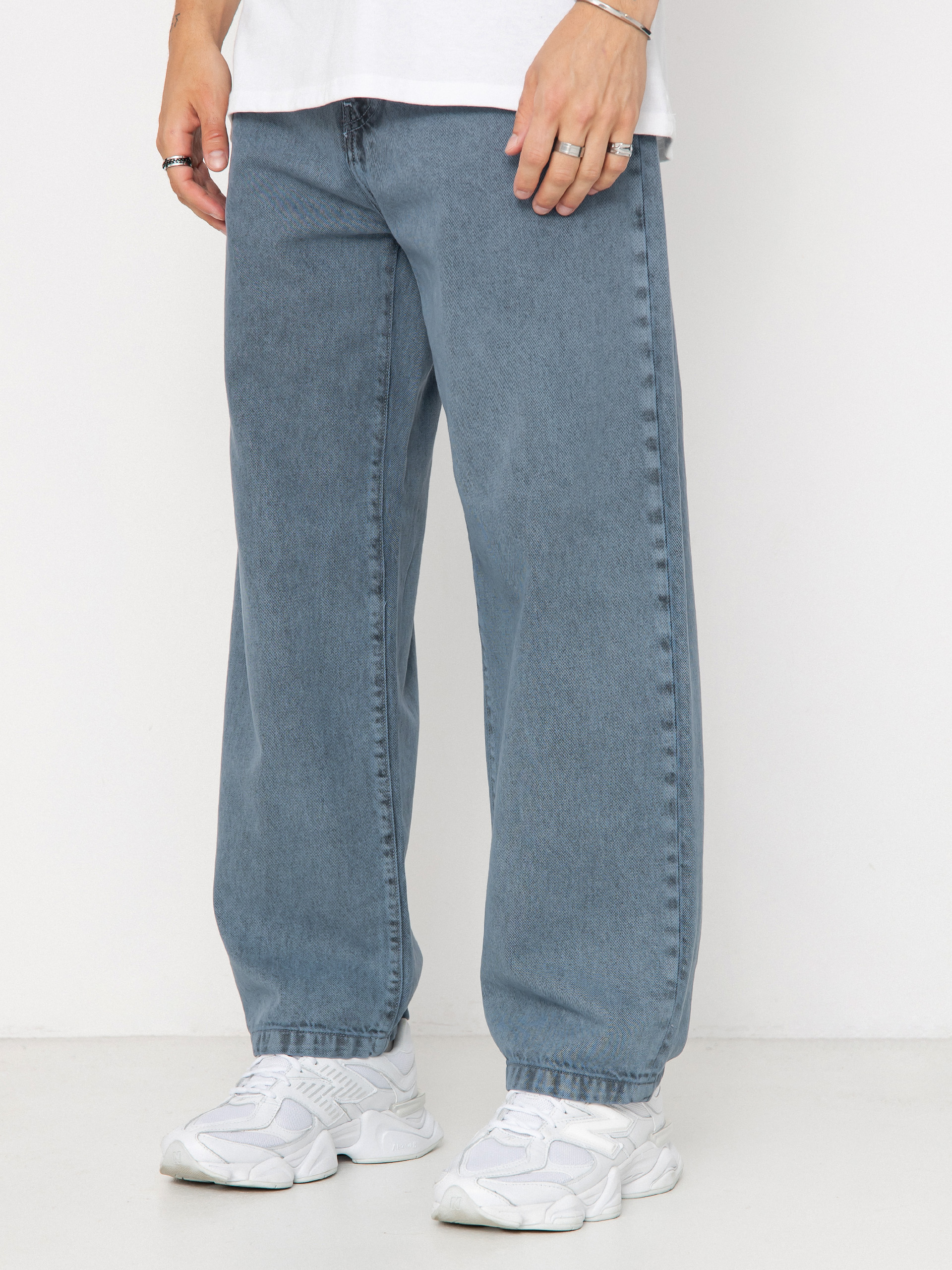 Carhartt WIP Landon Pants - blue (black/blue fog/garment dyed)