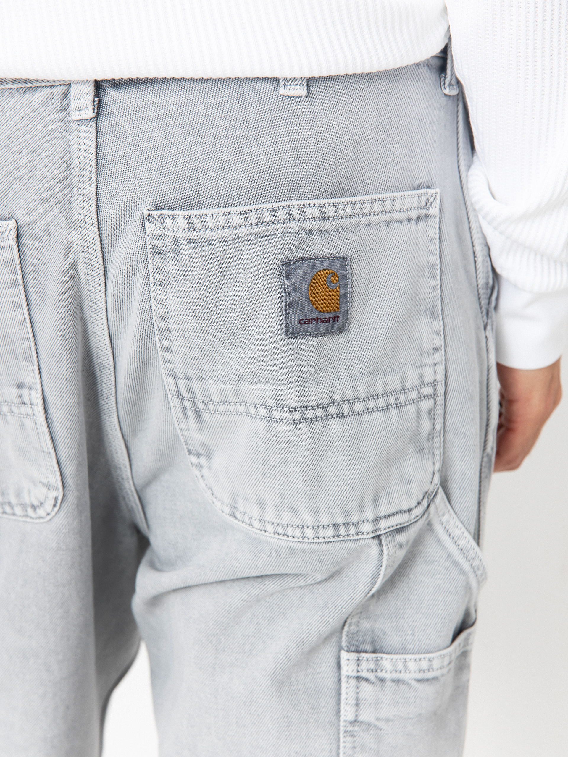 Carhartt WIP Single Knee Hose (black/chalk wash)