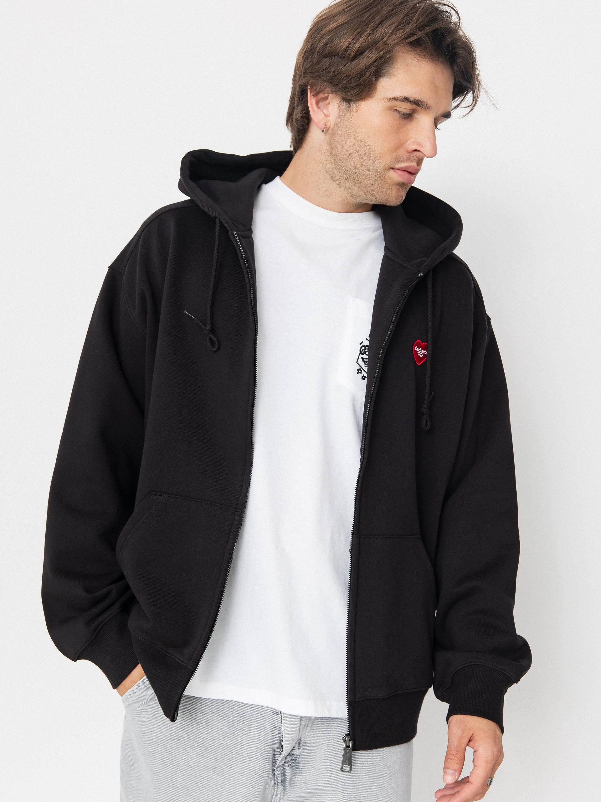 Carhartt WIP Heart II Hartt ZHD Hoodie (black)
