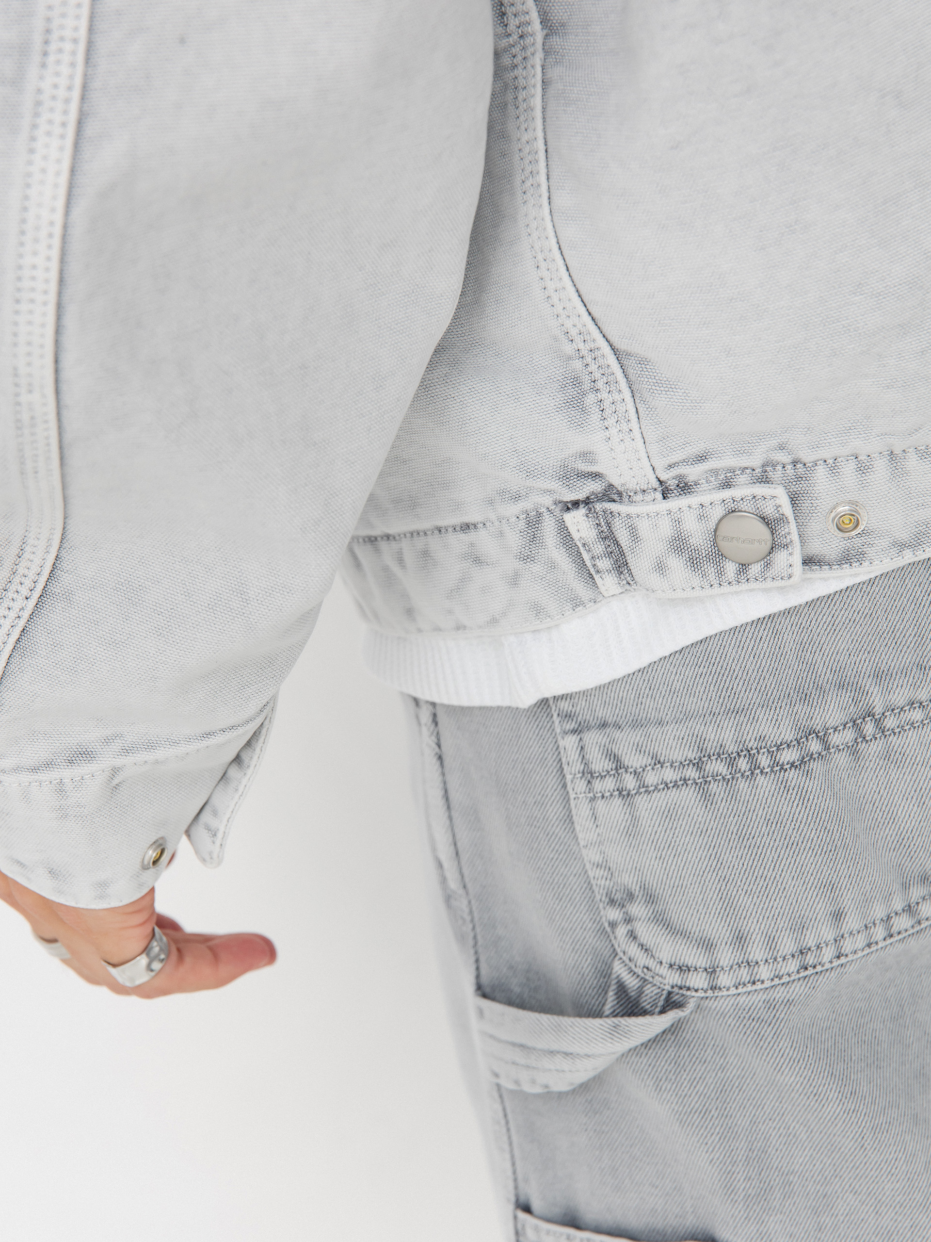 Carhartt WIP Jacke OG Detroit (black/black/chalk wash)