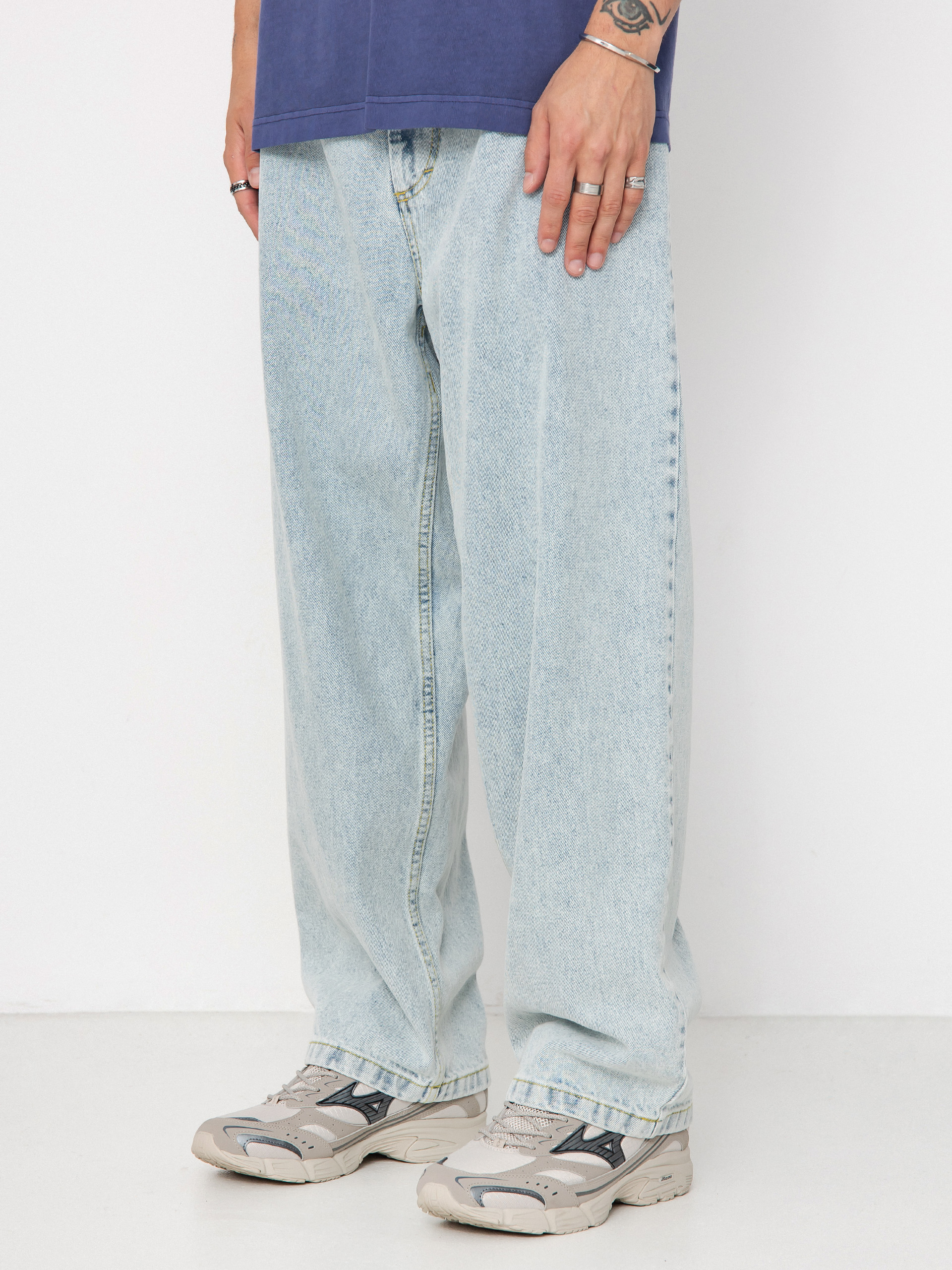 Polar Skate Big Boy OG Logo Hose (light blue)