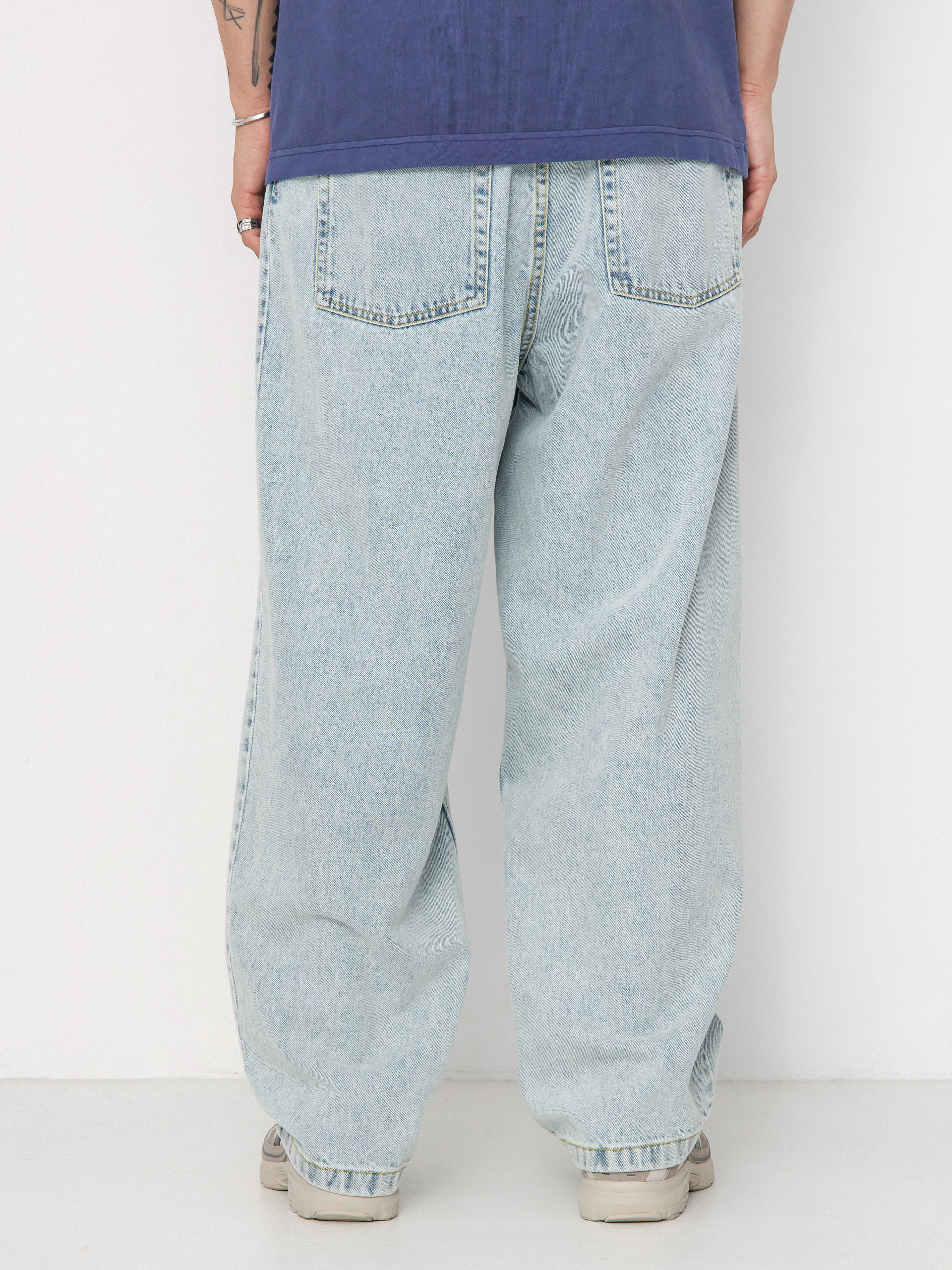 Polar Skate Big Boy OG Logo Hose (light blue)