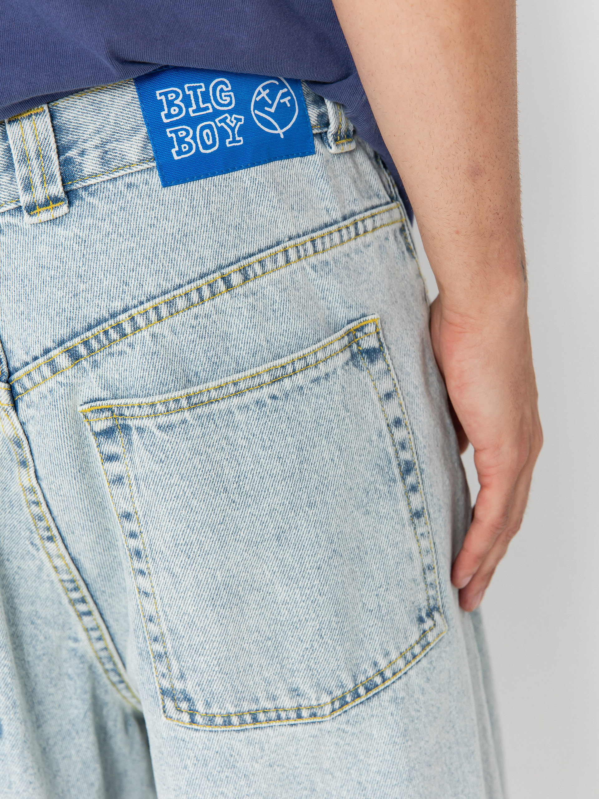 Polar Skate Big Boy OG Logo Pants - blue (light blue)
