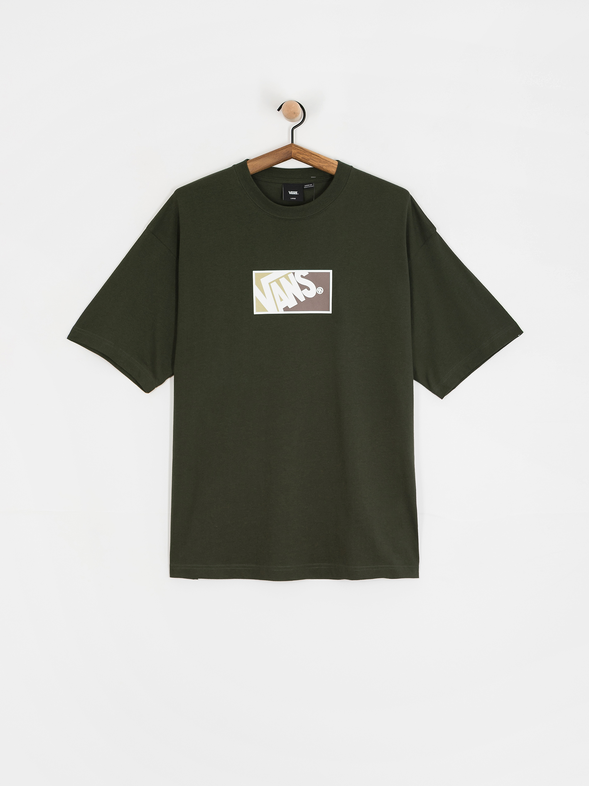 Vans Original Standards Blocked Box T-Shirt (dried kelp)