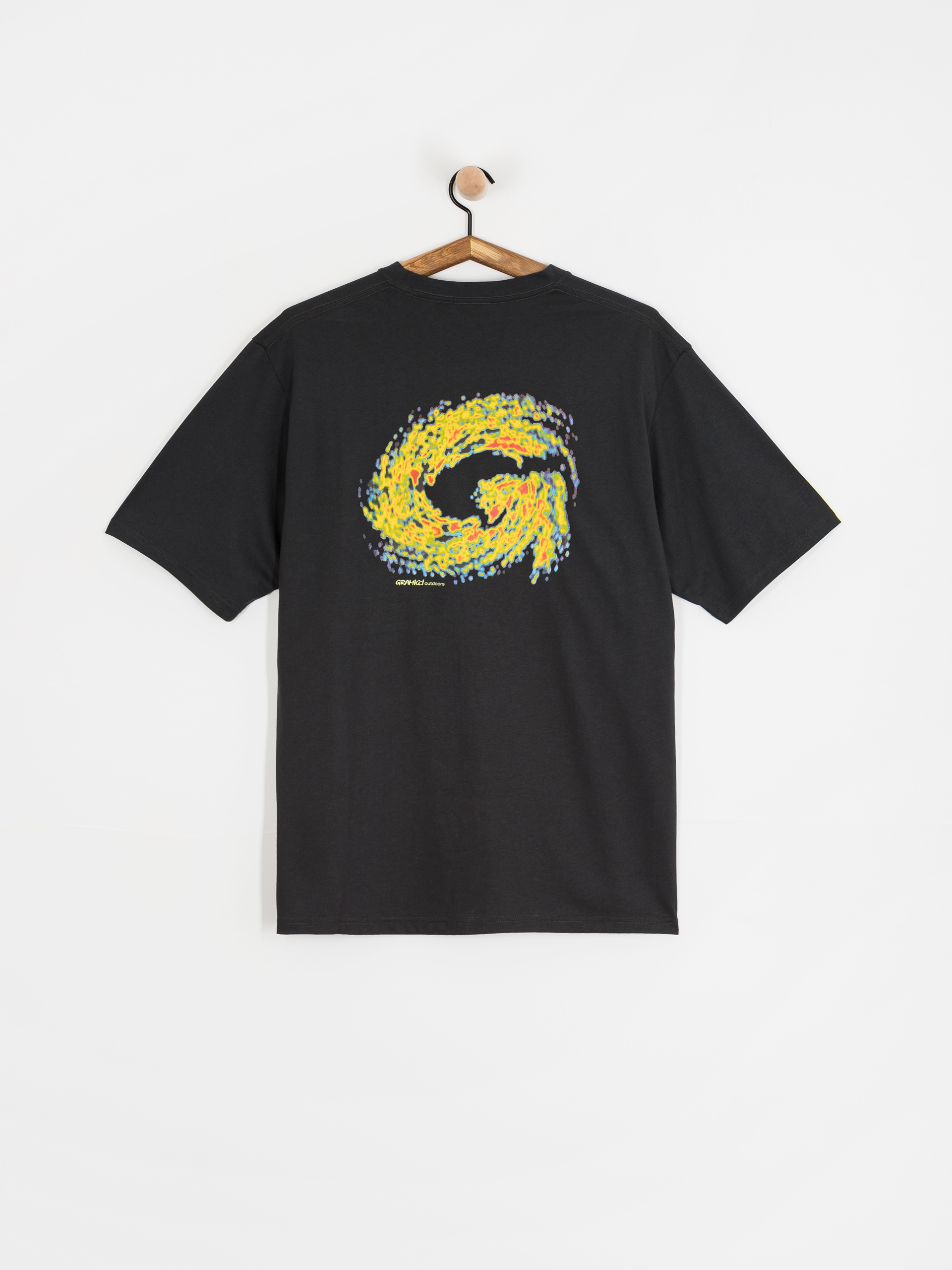Gramicci T-Shirt Hurricane (vintage black)