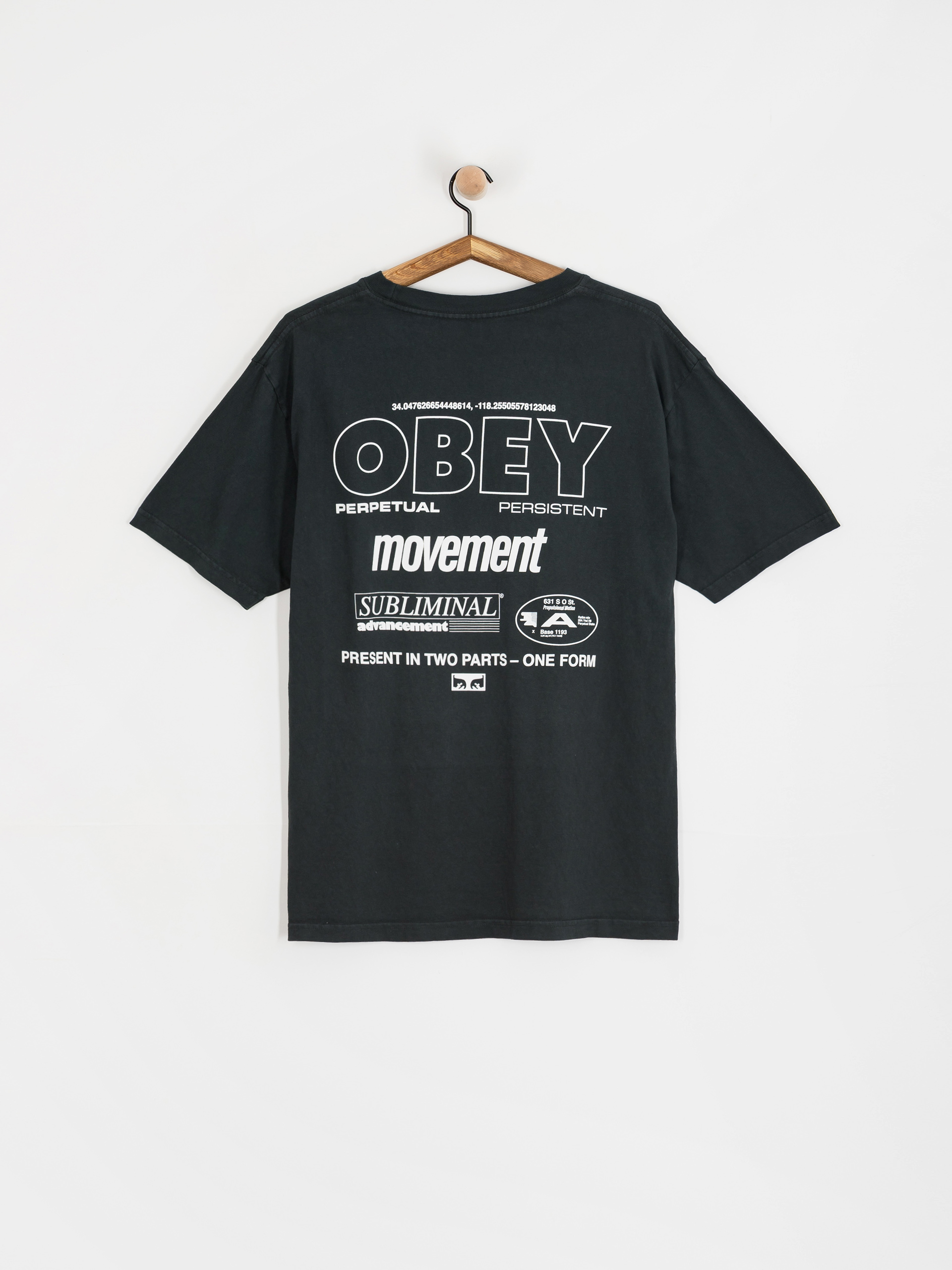 OBEY T-Shirt Obey Persistent Movement