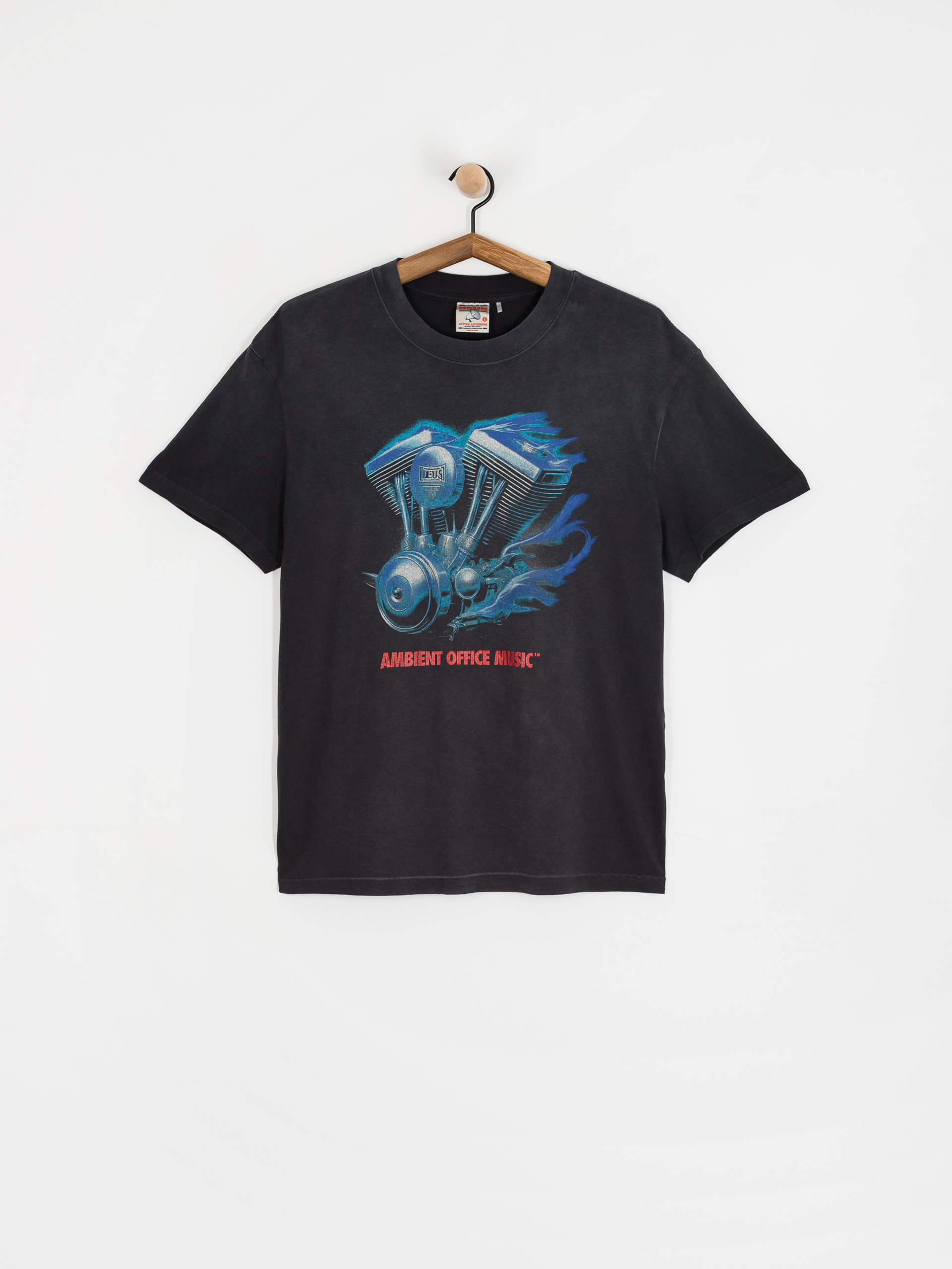 Deus Ex Machina T-Shirt Productive Hum (anthracite)