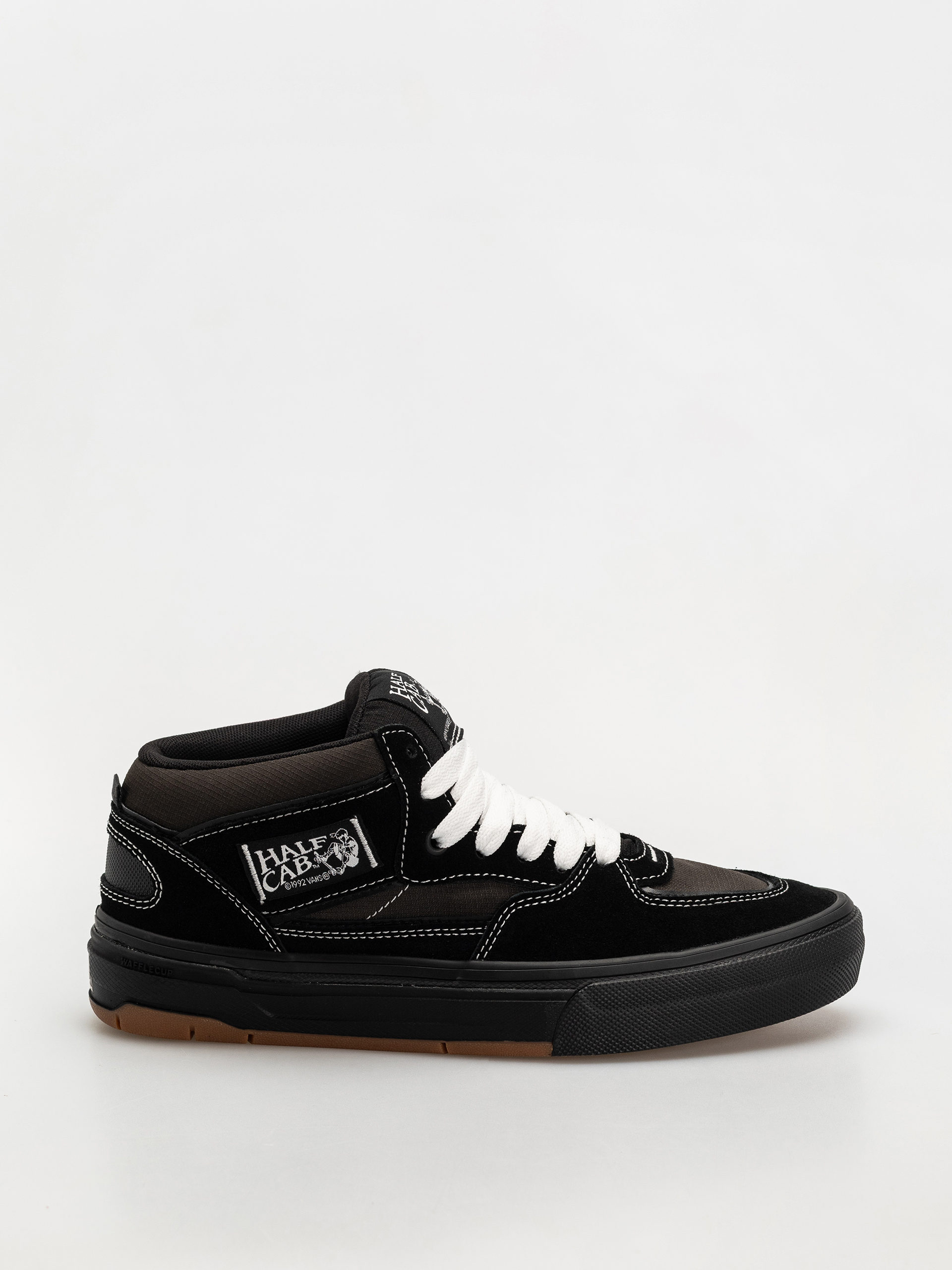 Vans Skate Half Cab Wafflecup Schuhe (black/asphalt)