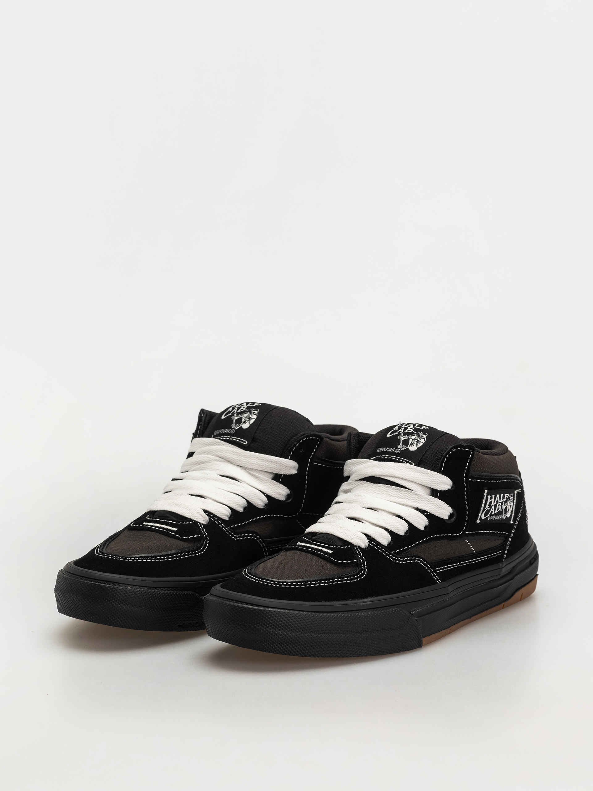 Vans Skate Half Cab Wafflecup Schuhe (black/asphalt)