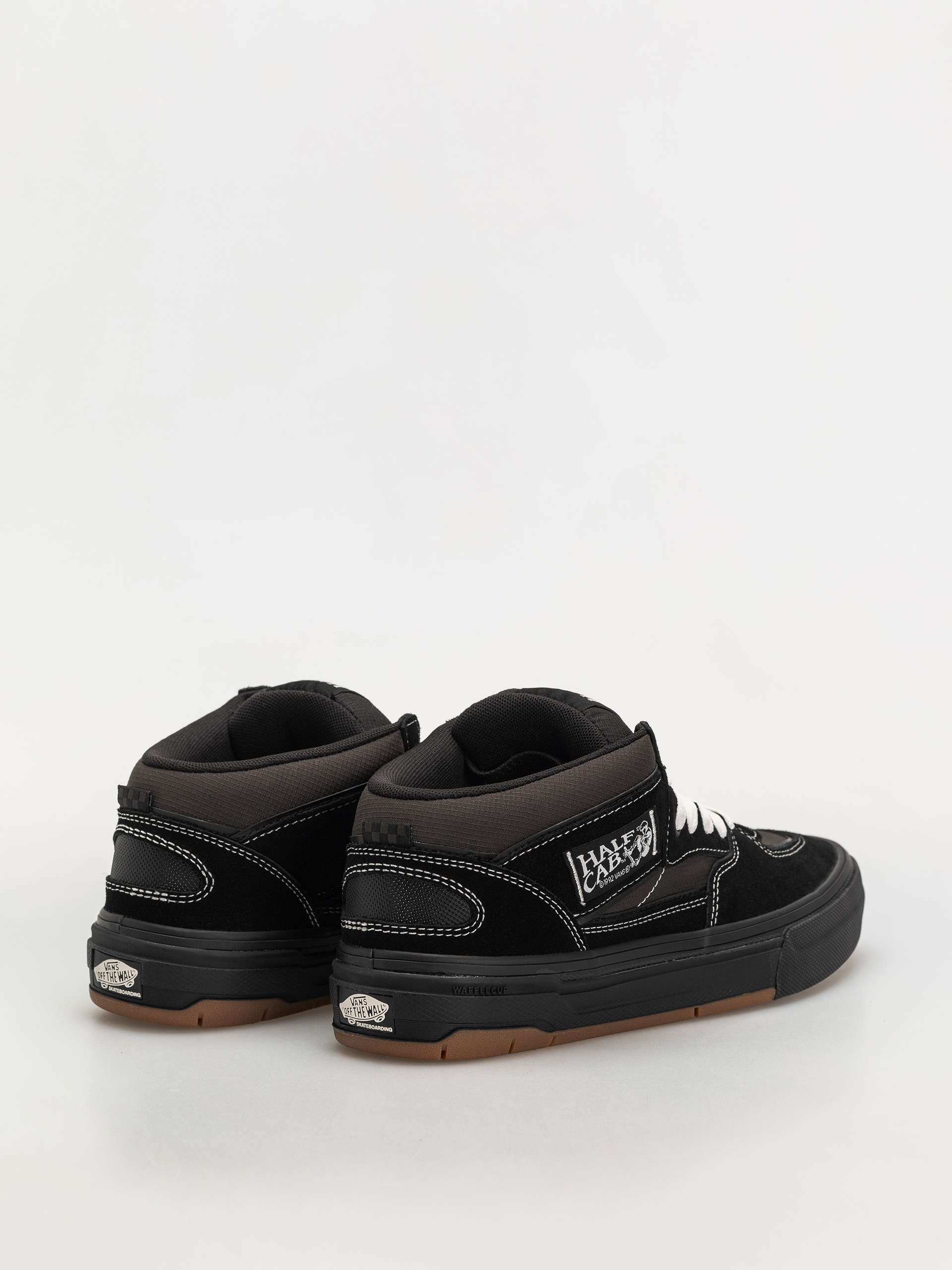 Vans Skate Half Cab Wafflecup Schuhe (black/asphalt)