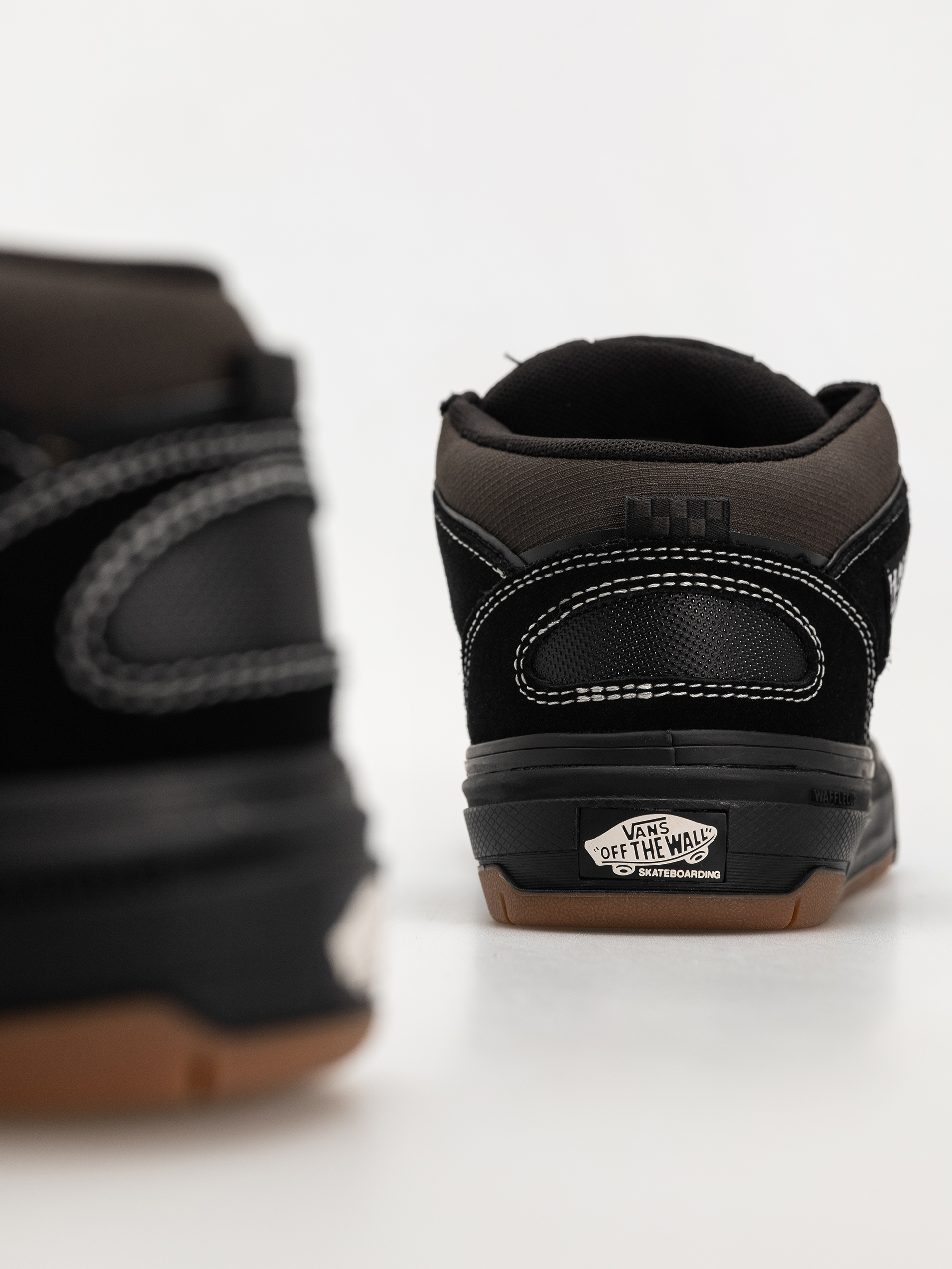 Vans Skate Half Cab Wafflecup Shoes (black/asphalt)