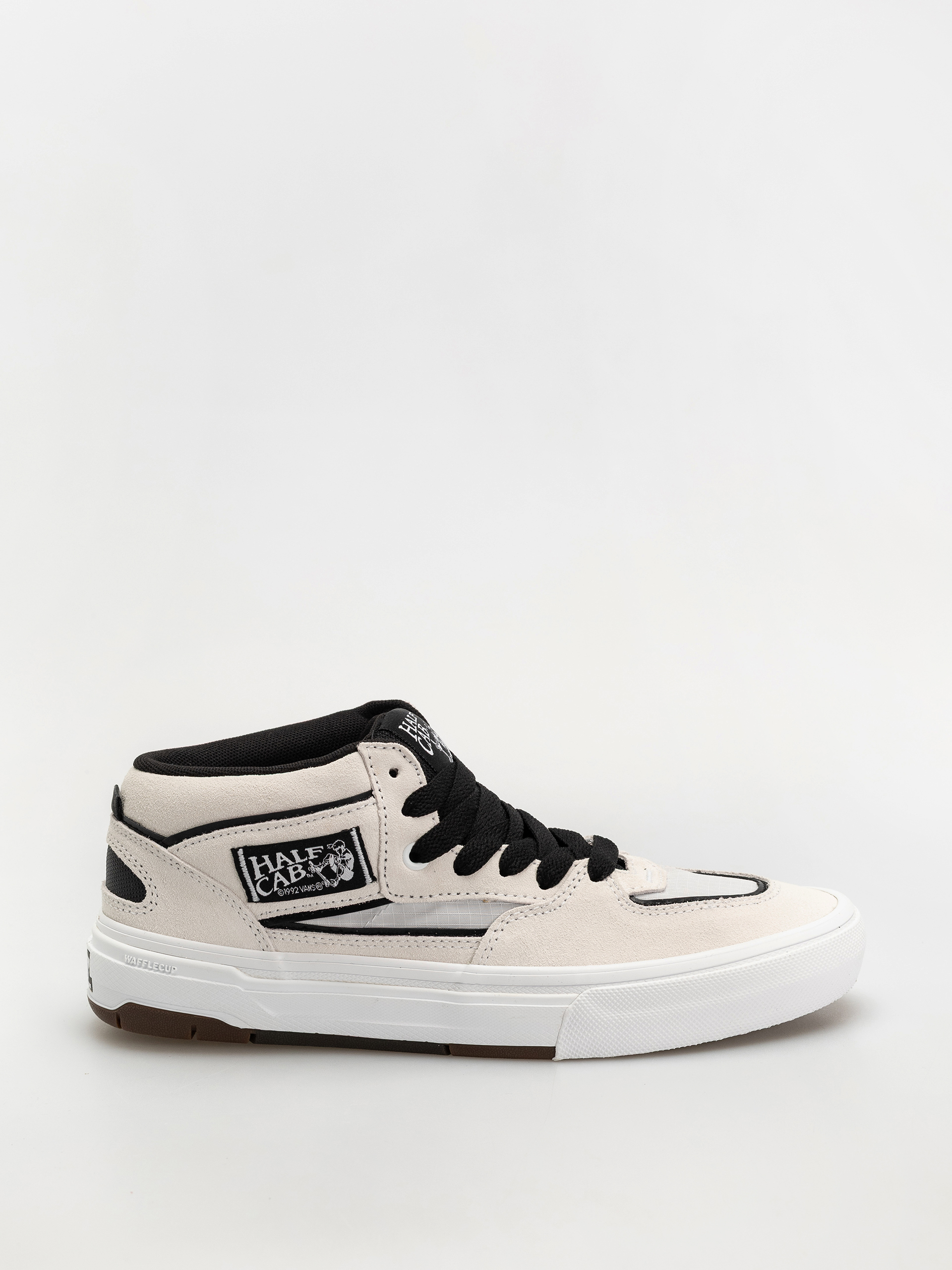 Vans Skate Half Cab Wafflecup Shoes (white/black)