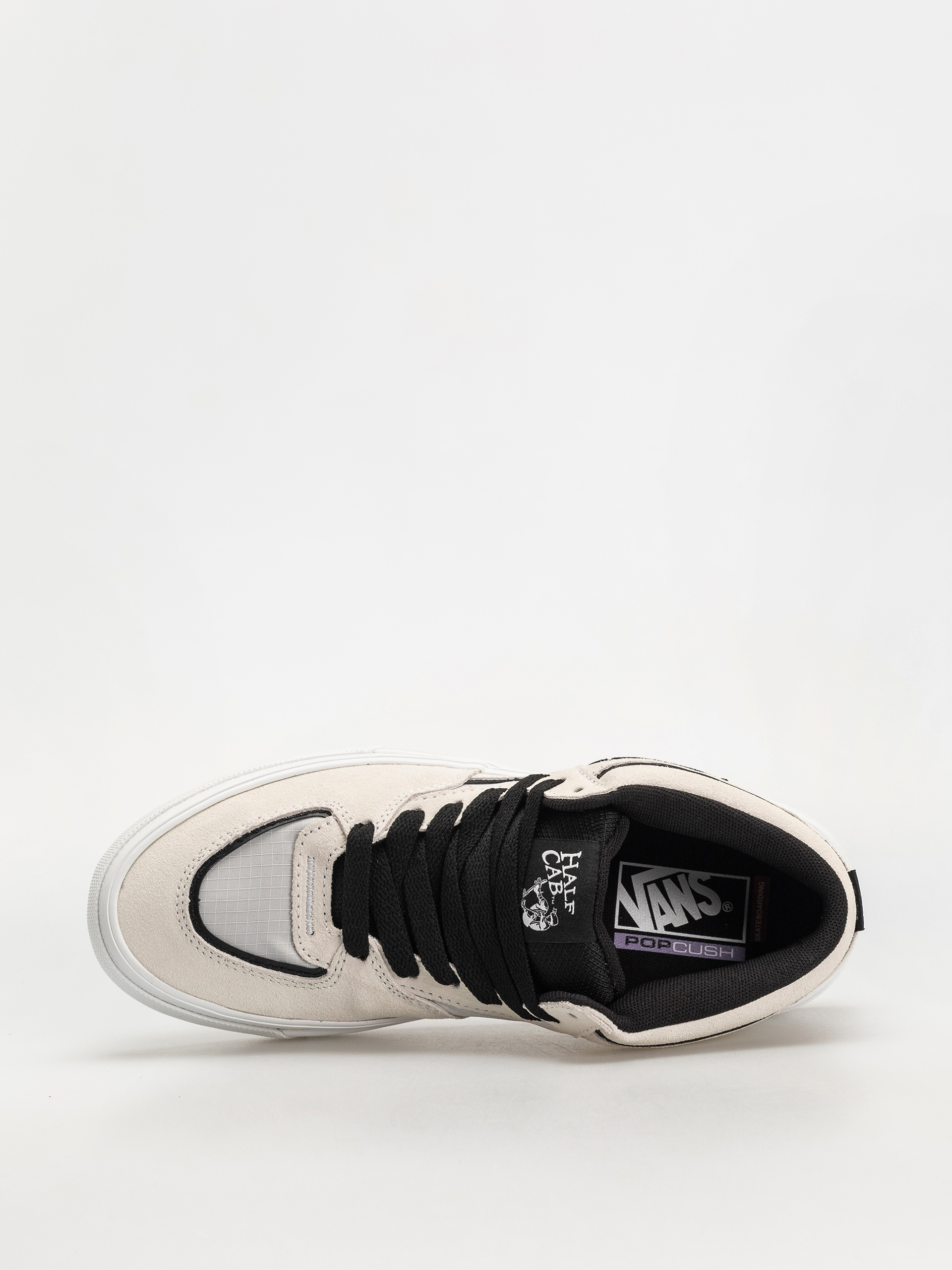 Vans Skate Half Cab Wafflecup Schuhe (white/black)