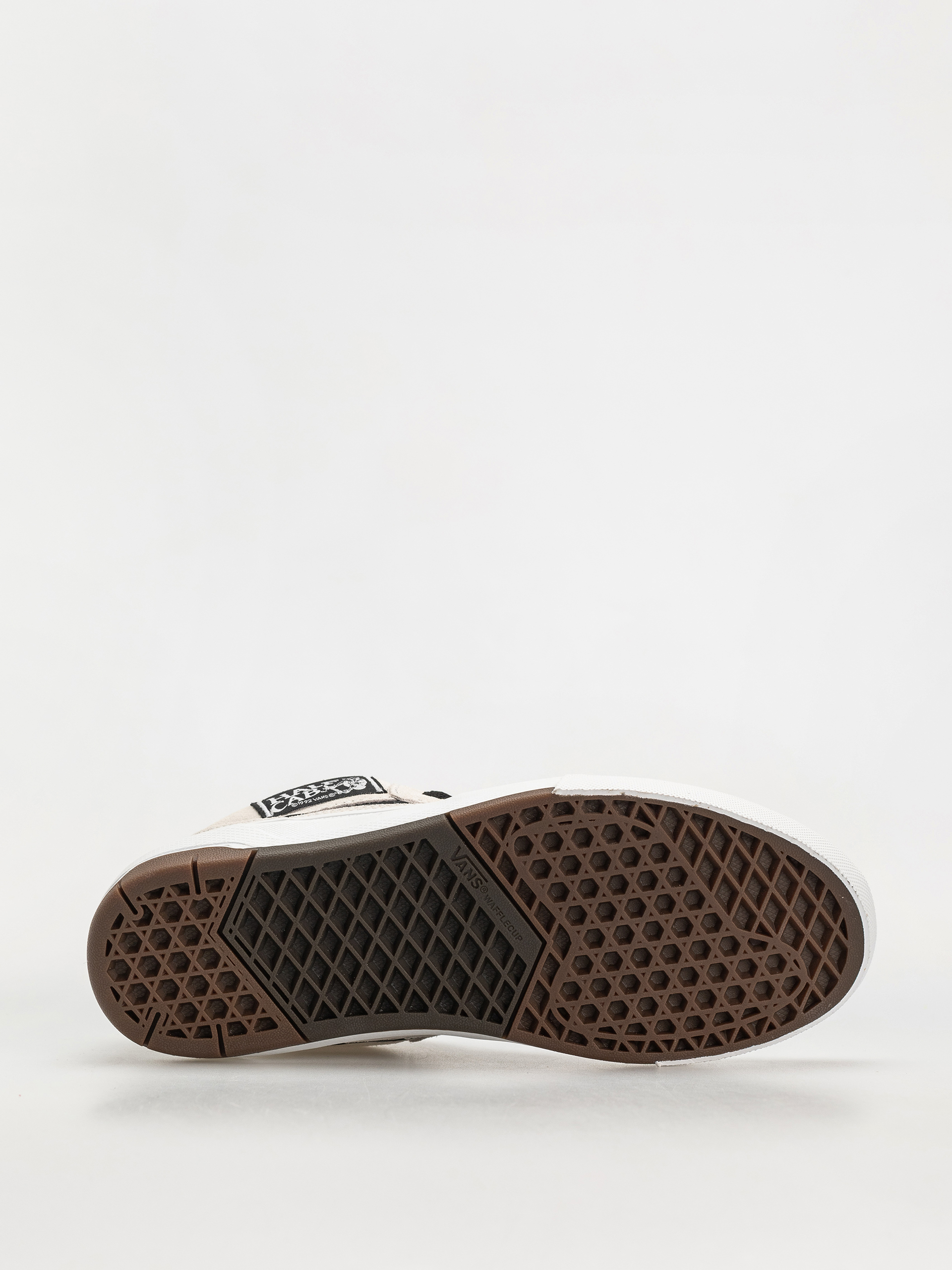 Vans Skate Half Cab Wafflecup Shoes (white/black)