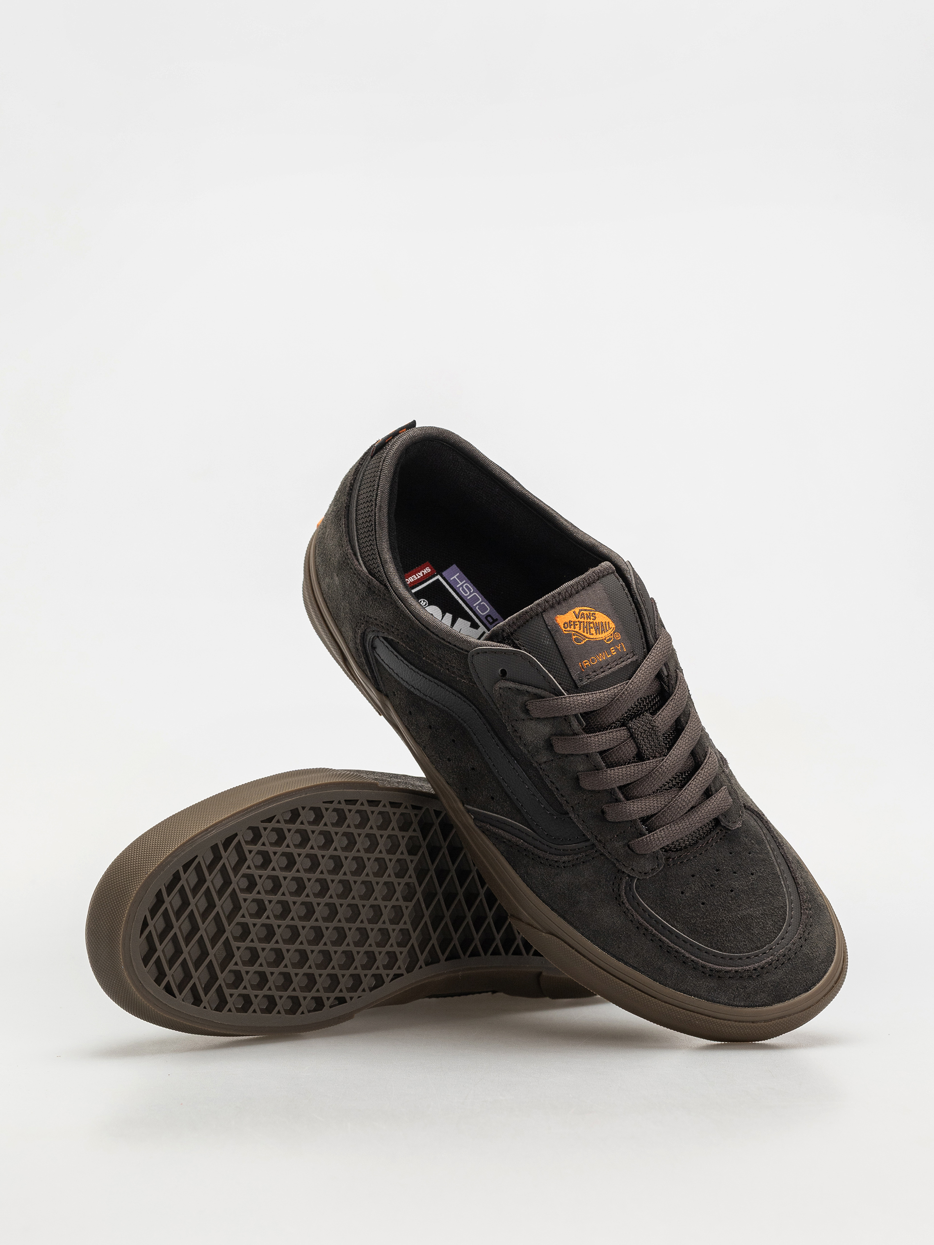 Vans Skate Rowley Shoes (fade black/gum)